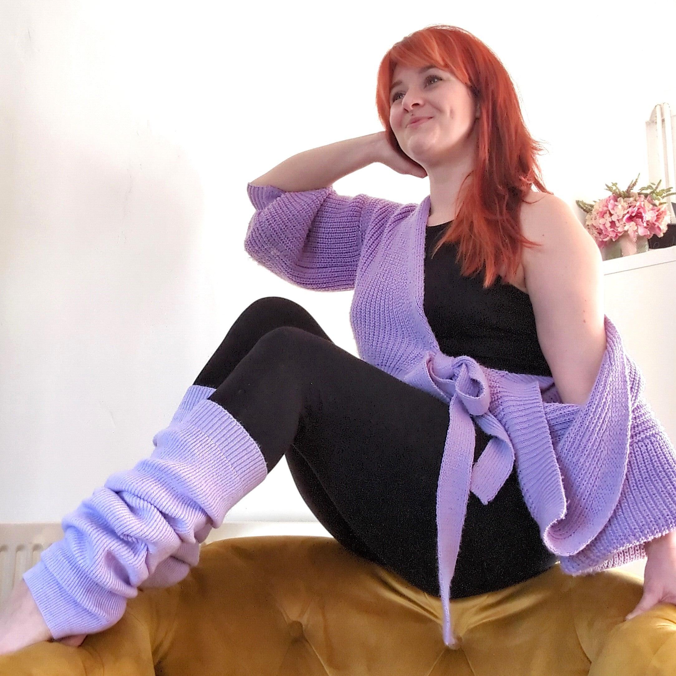 Leg Warmers - Periwinkle - Image 9