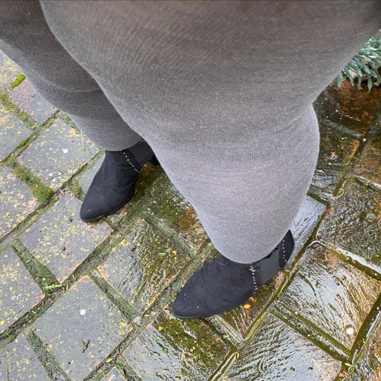 Merino Wool Tights - Silver Lining - Image 13