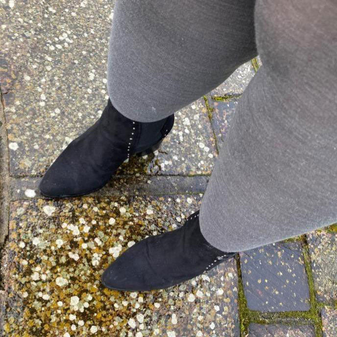 Merino Wool Tights - Silver Lining - Image 6