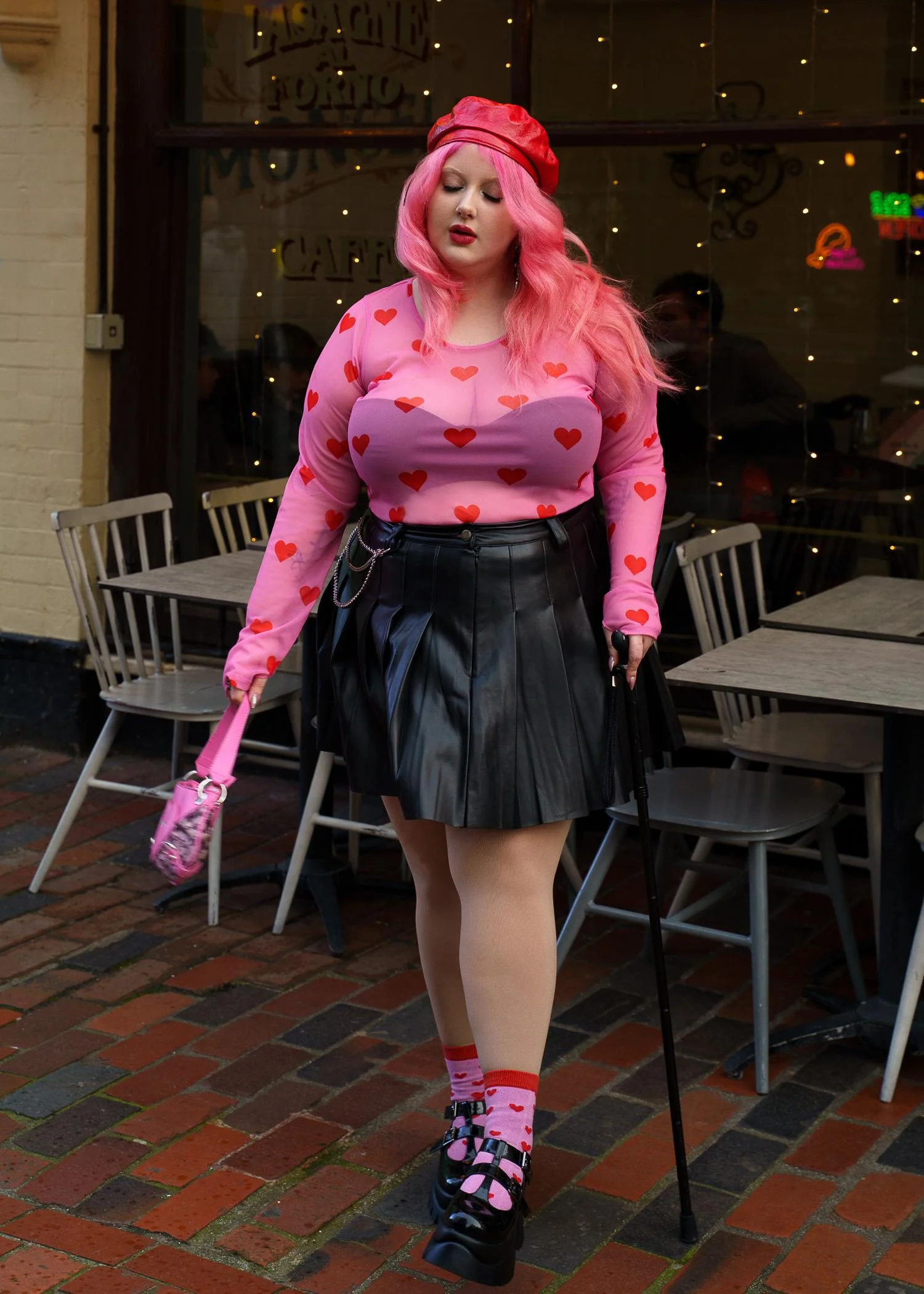 Mesh Top - Love Me - Image 2