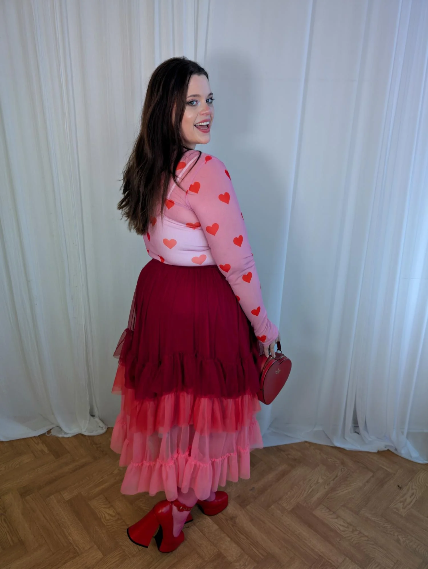 Mesh Maxi Skirt - Pirouette Ombre - Image 10