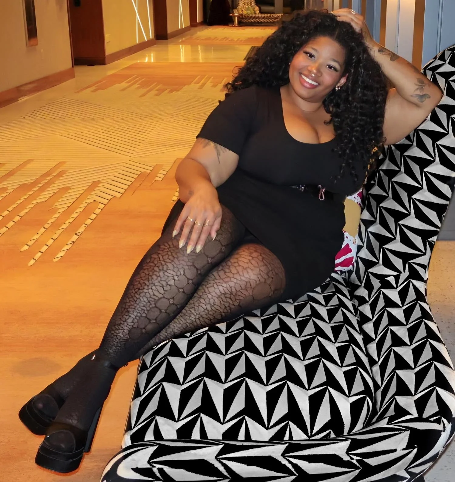 Mini Pencil Skirt - Archean - Image 15