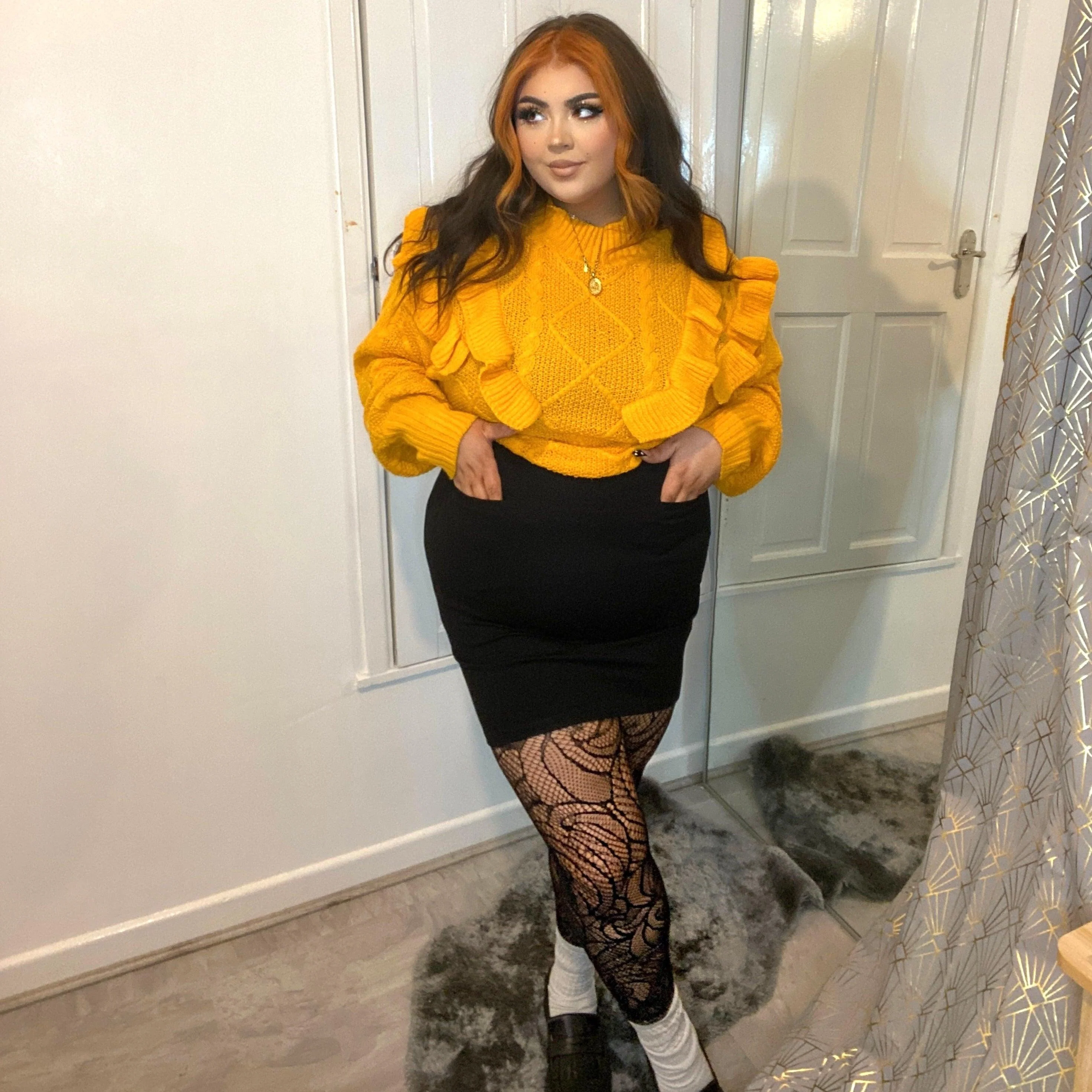 Mini Skirt - Black - Image 12