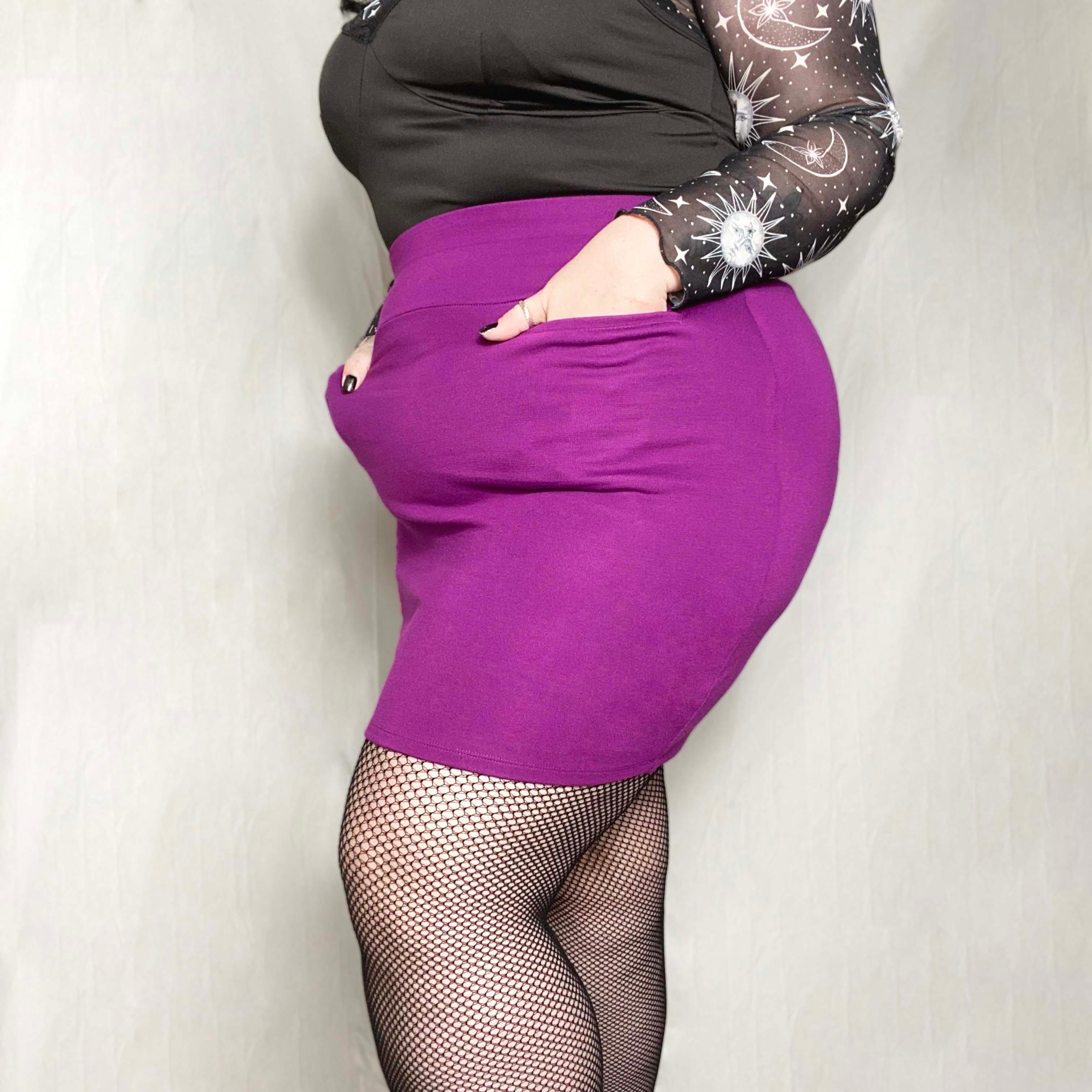 Mini Skirt - Figgy Pudding - Image 10