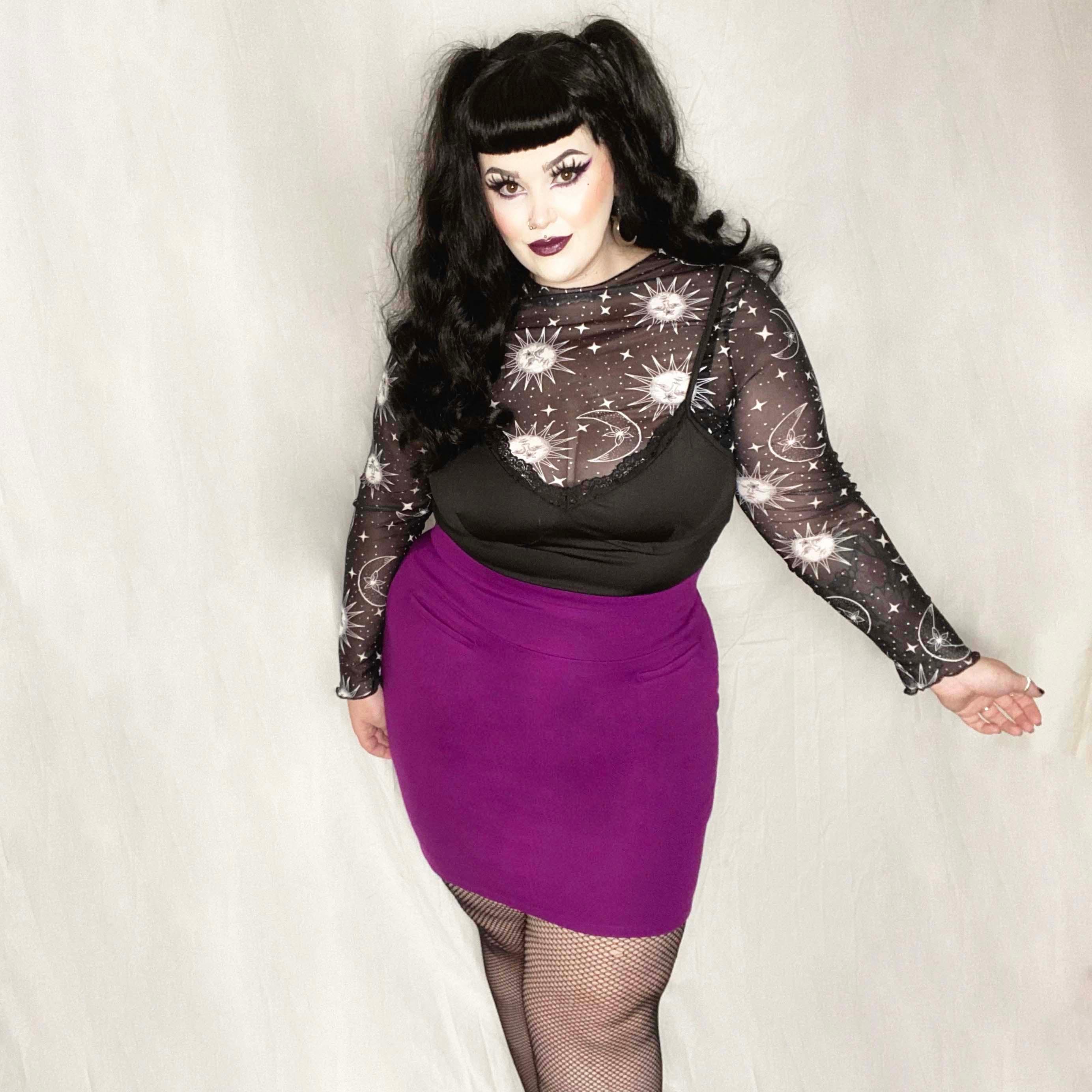 Mini Skirt - Figgy Pudding - Image 5