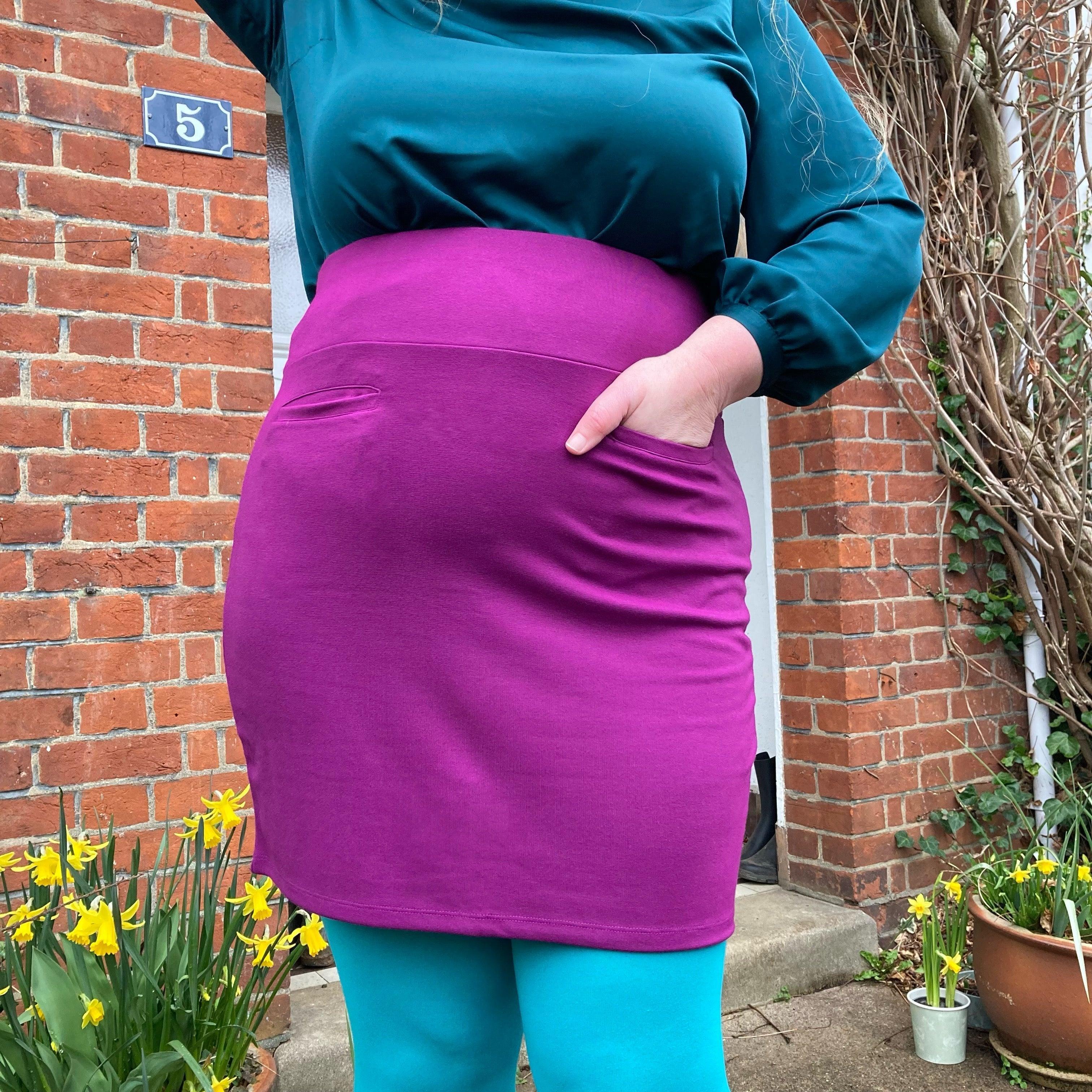 Mini Skirt - Figgy Pudding - Image 9
