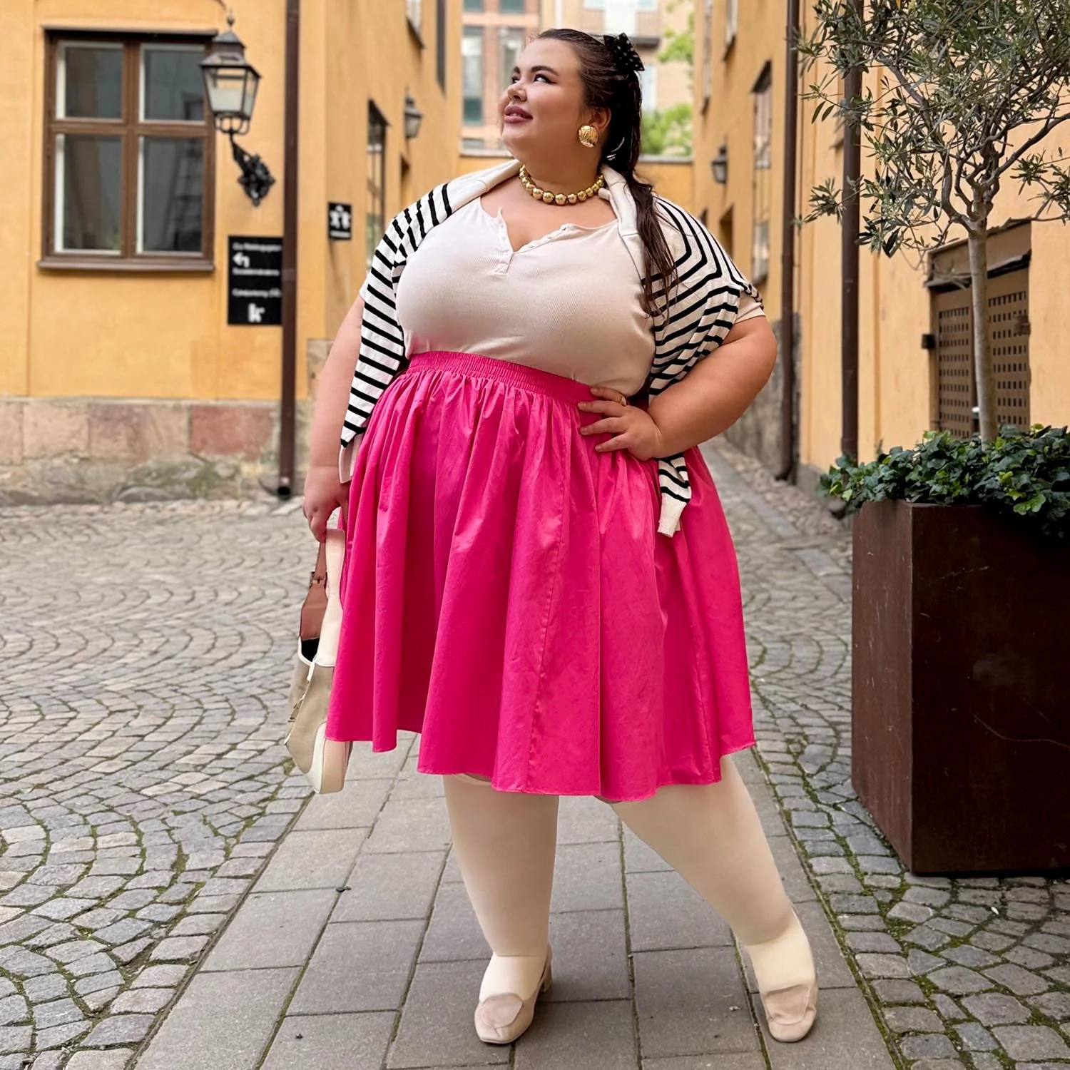 Poplin Skirt - Bubblegum - Image 9