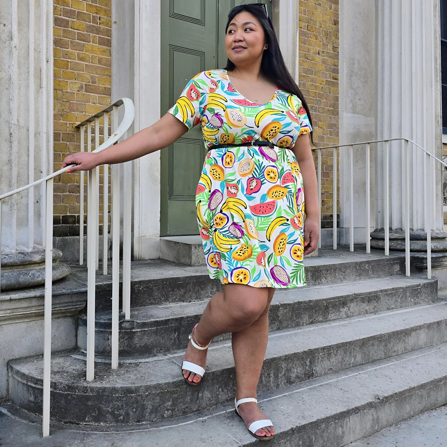 Organic Club Tropicana Day/Nightdress With Sleeves - Image 11