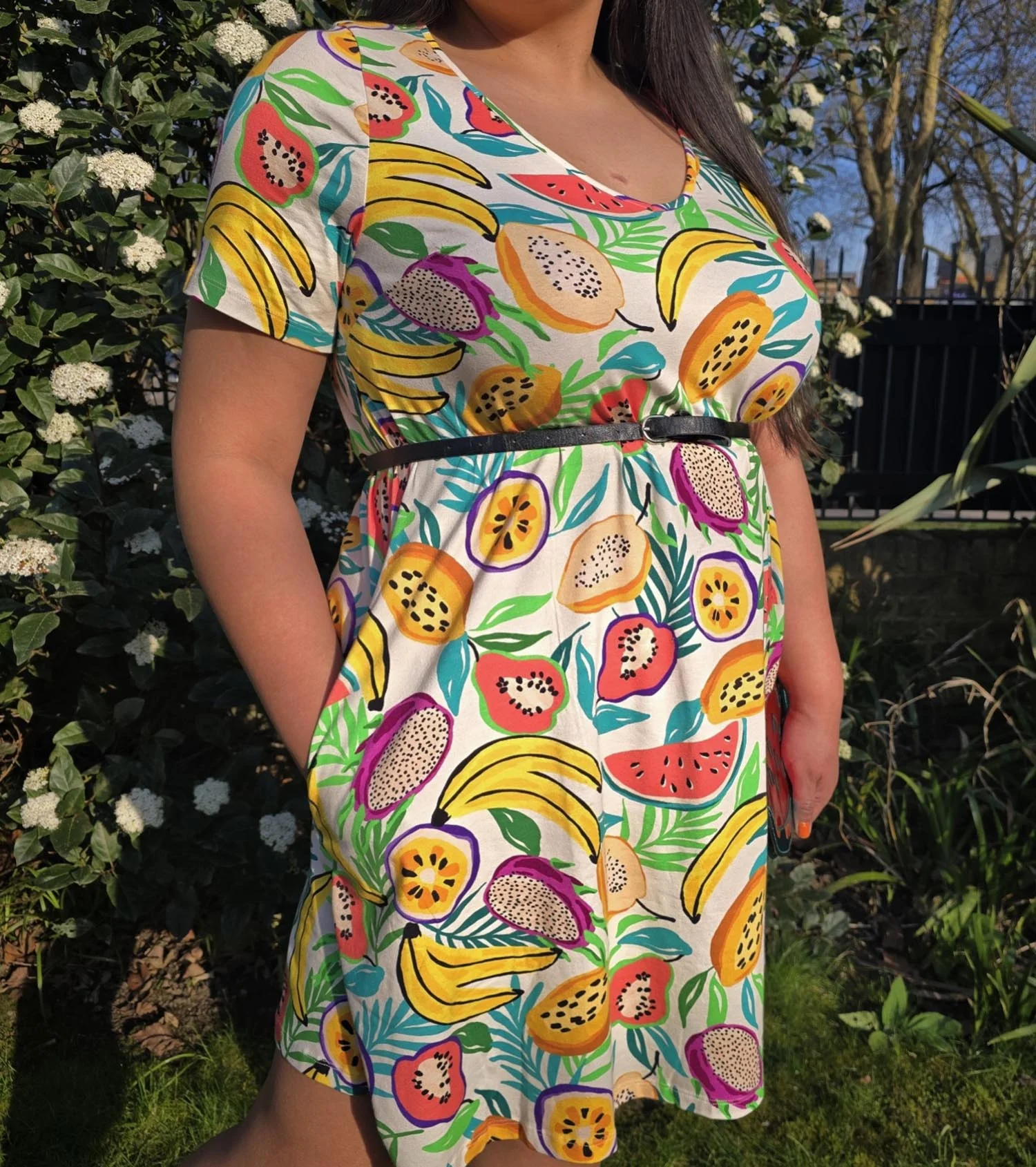 Organic Club Tropicana Day/Nightdress With Sleeves - Image 6