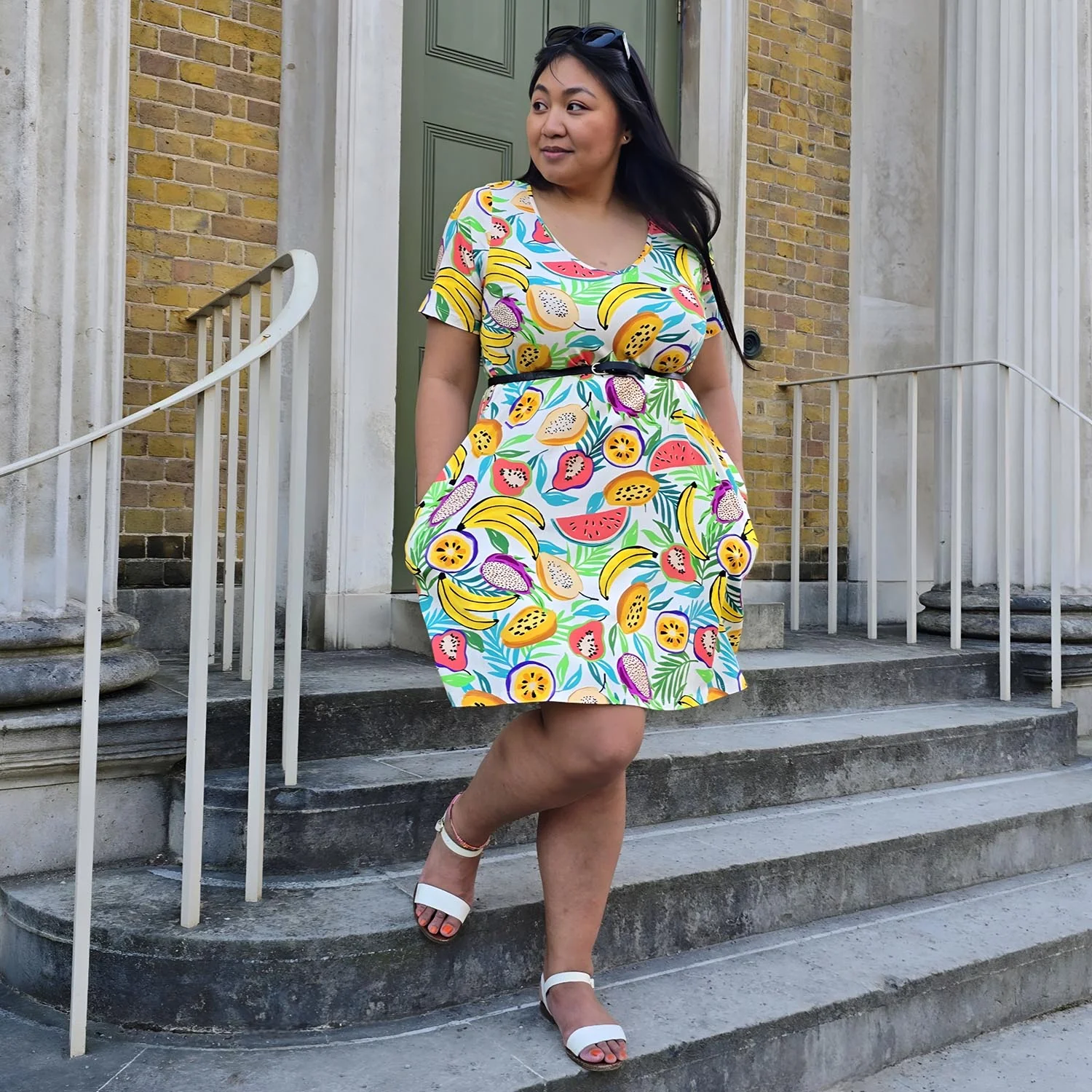 Organic Club Tropicana Day/Nightdress With Sleeves - Image 9