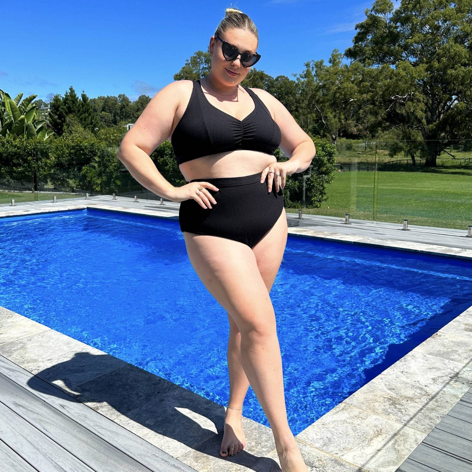 Tidelands Bikini Top - Black - Image 17