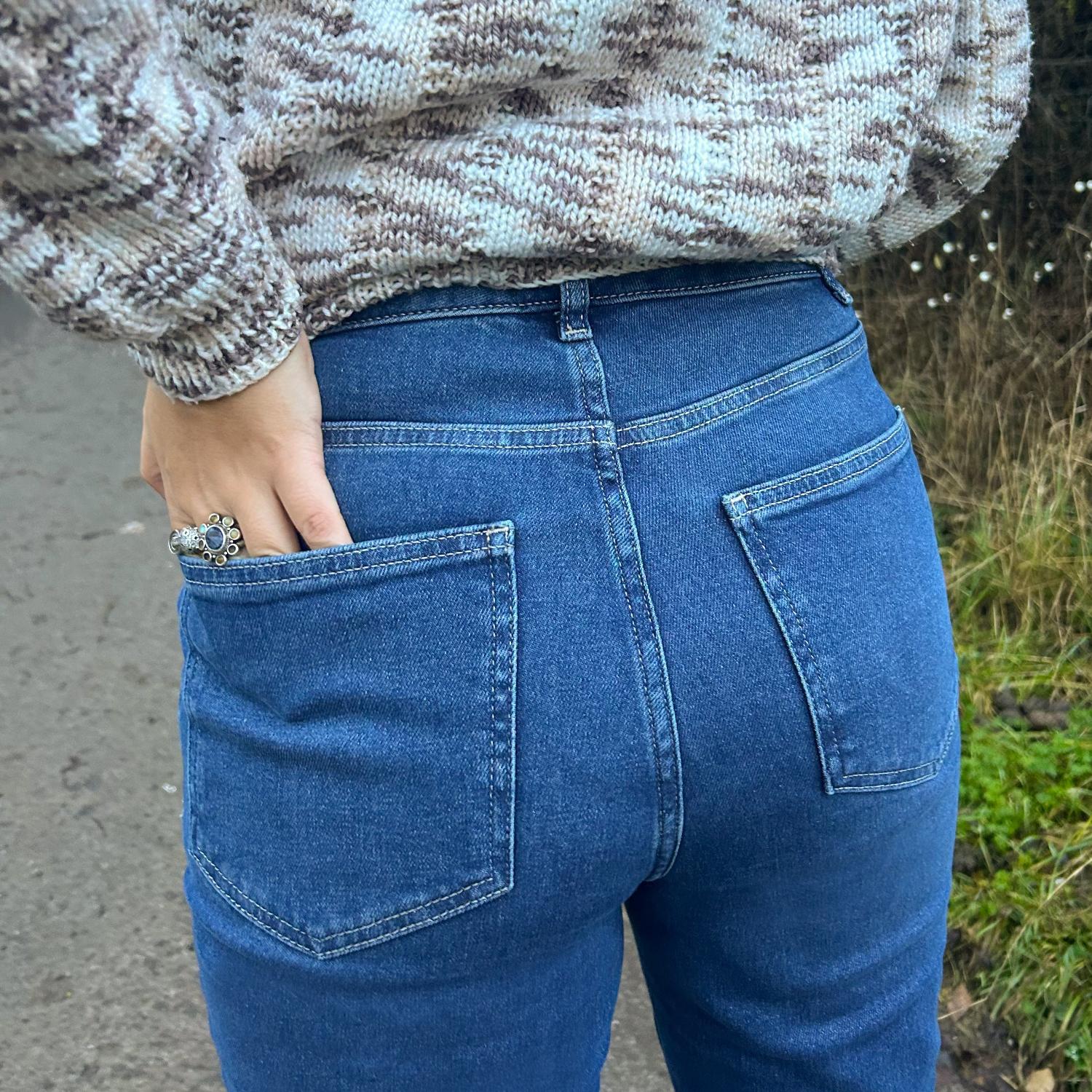 Organic Bootcut Jeans - Atlantic - Image 10
