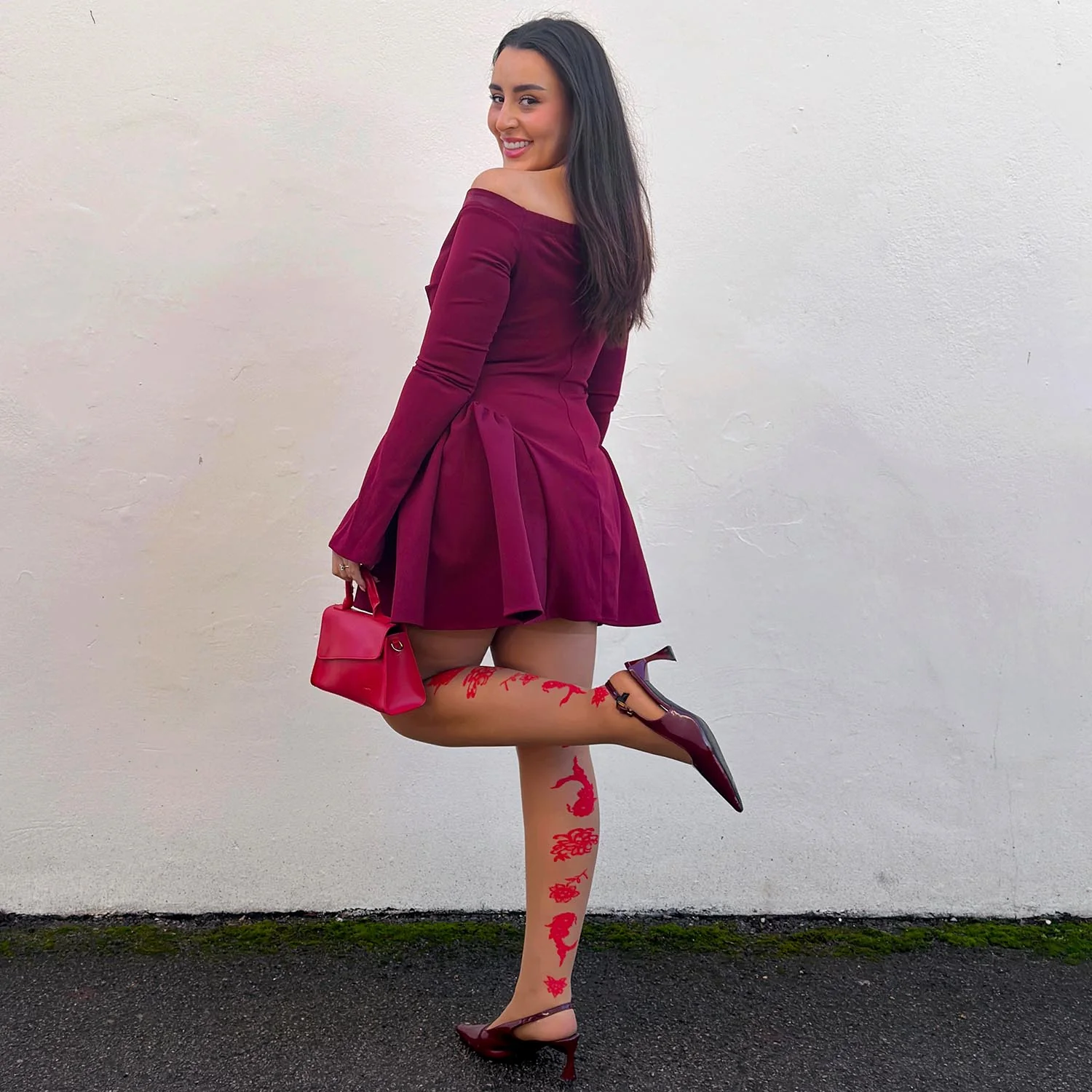 Manifest Tights - Caramel Latte - Image 2