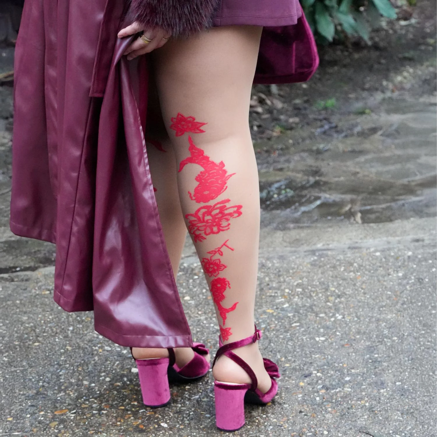 Manifest Tights - Caramel Latte - Image 3