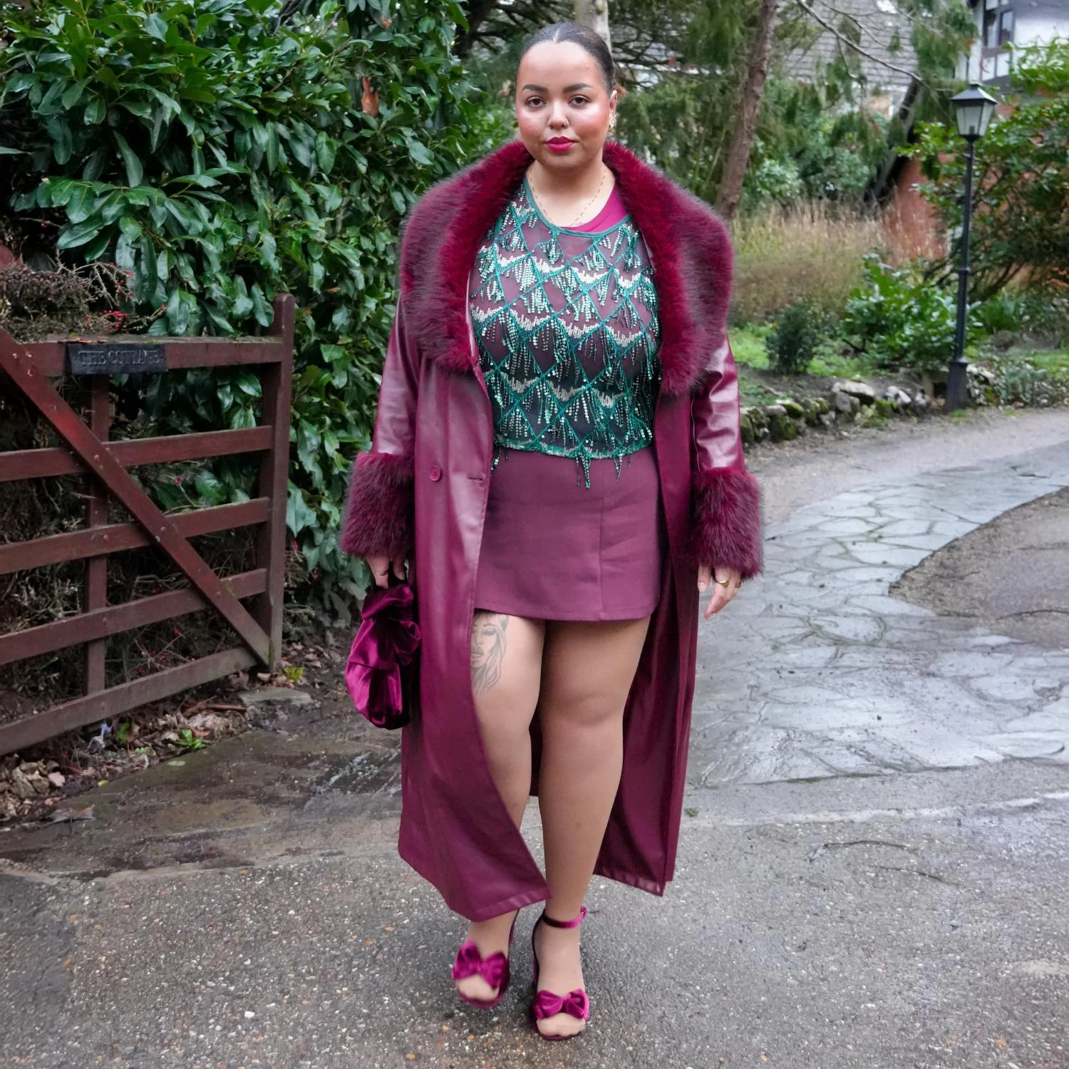 Manifest Tights - Caramel Latte - Image 8
