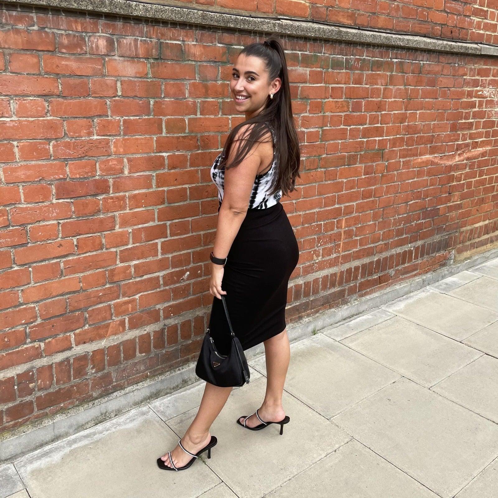 Pencil Skirt - Black - Image 10
