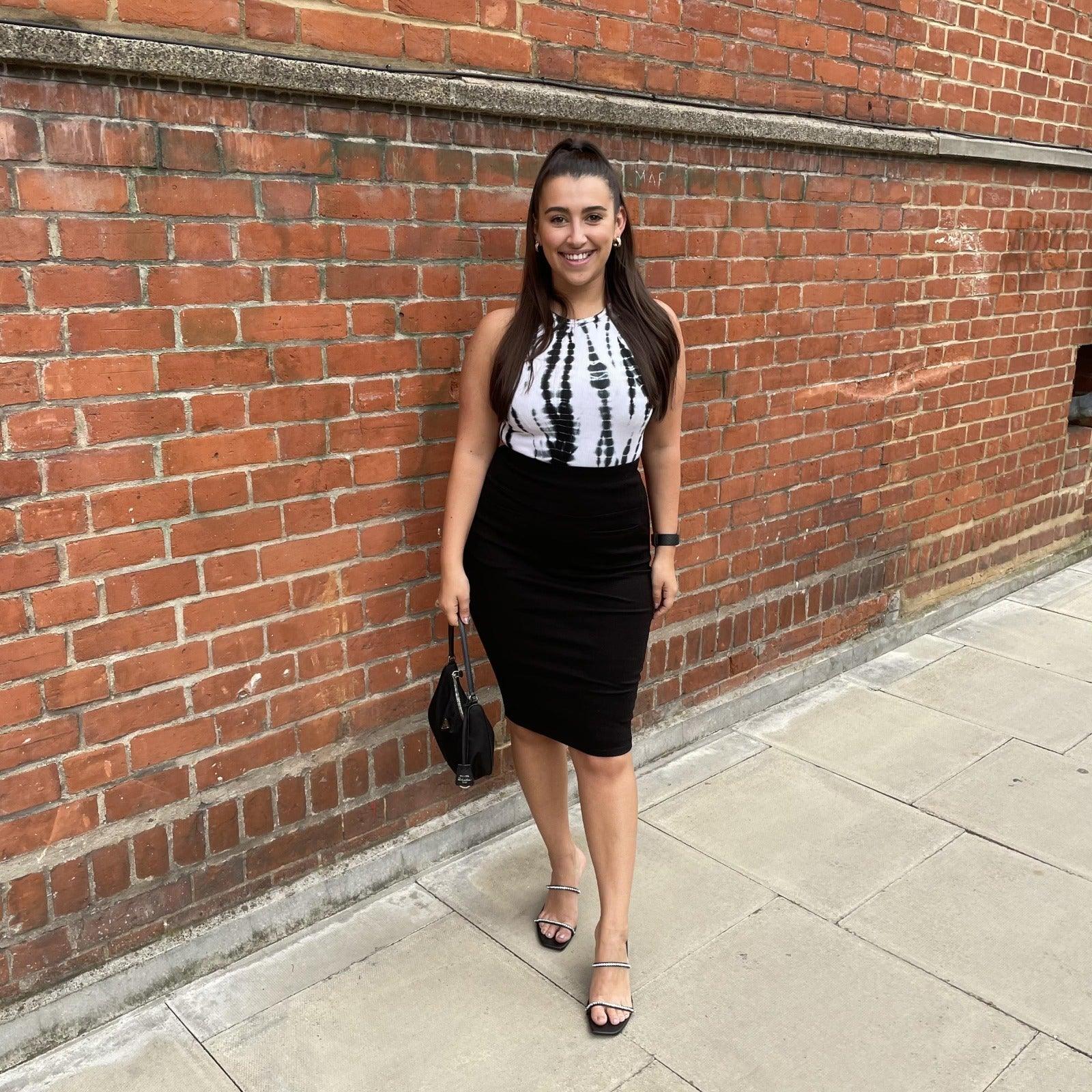 Pencil Skirt - Black - Image 7
