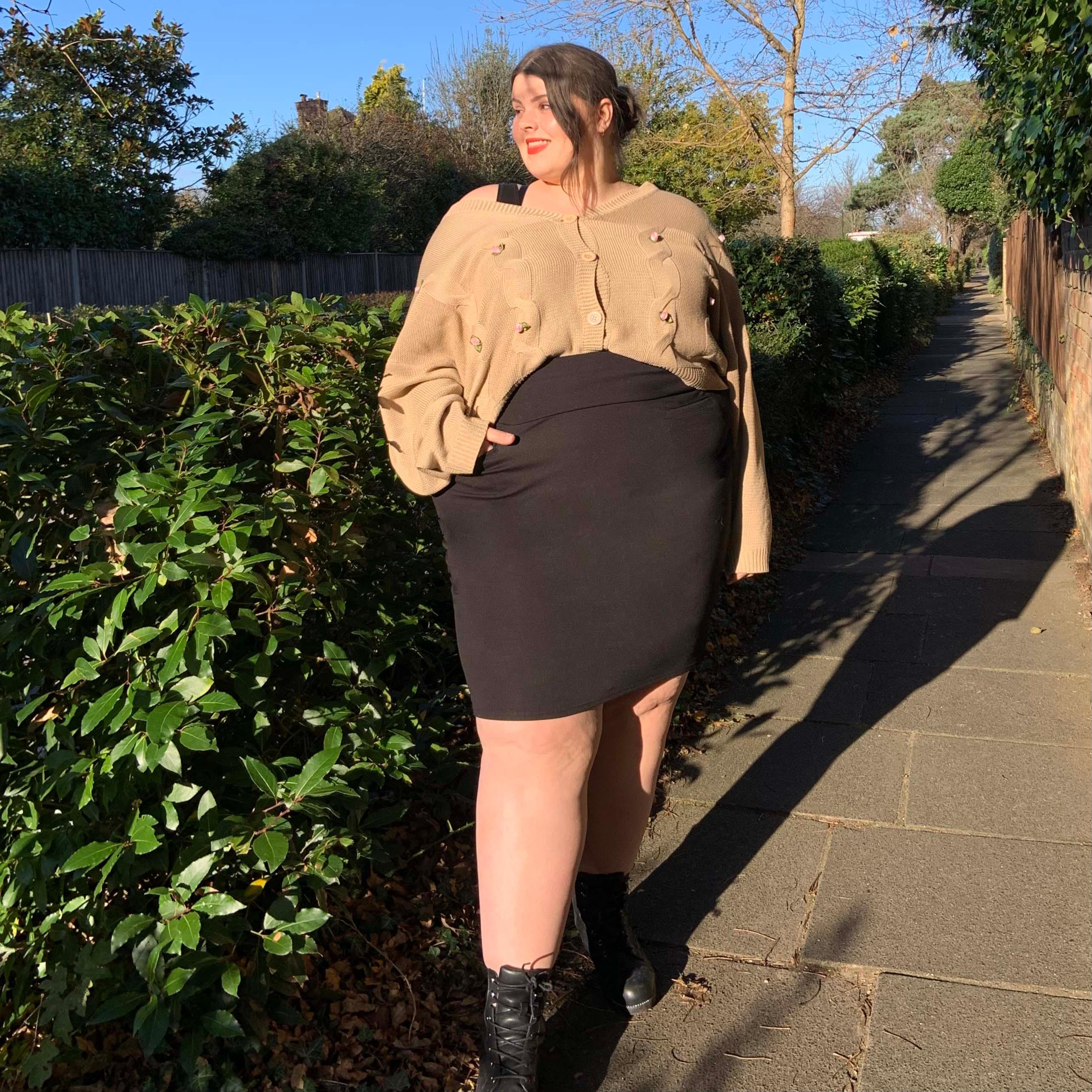 Pencil Skirt - Black - Image 9