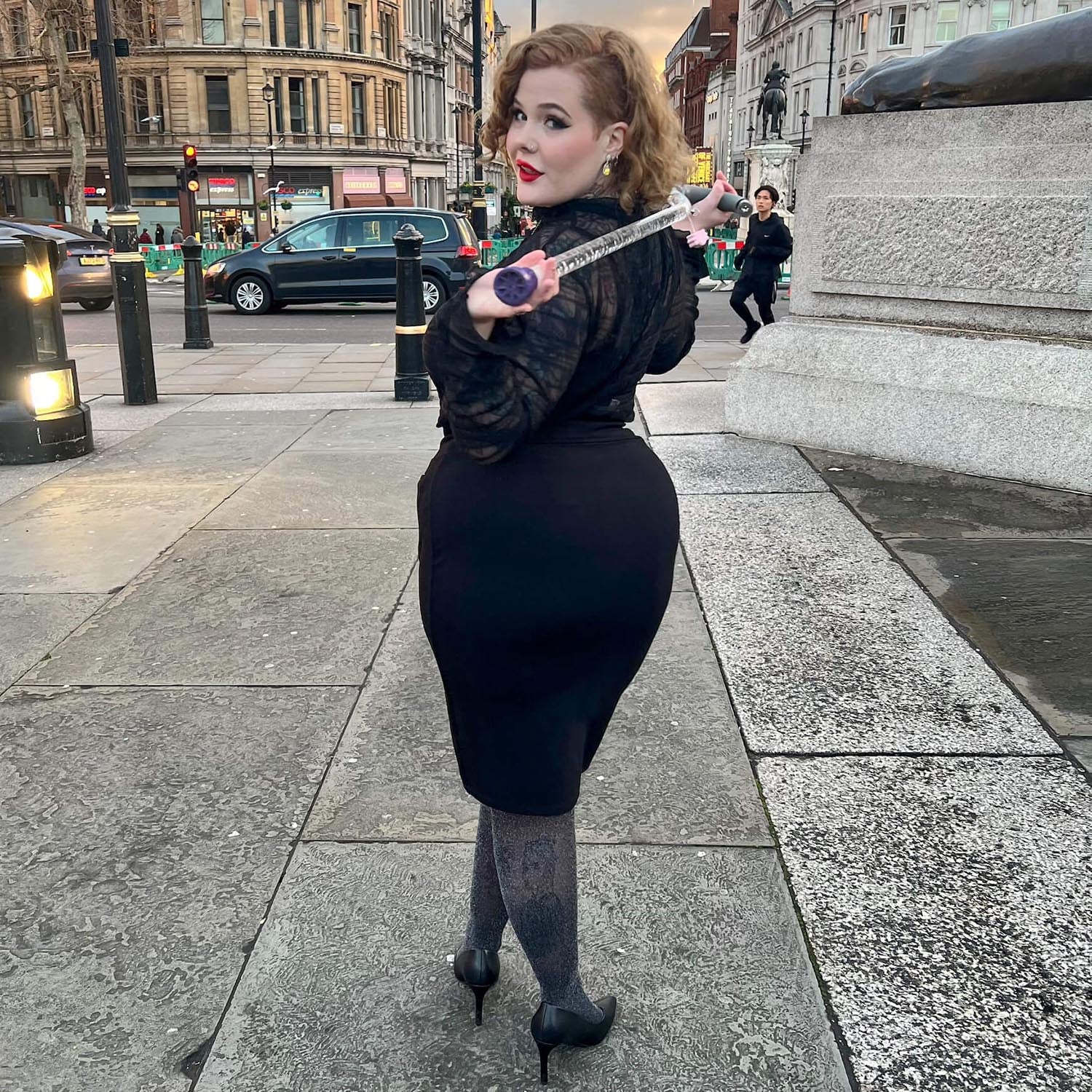 Pencil Skirt - Black (V2) - Image 11