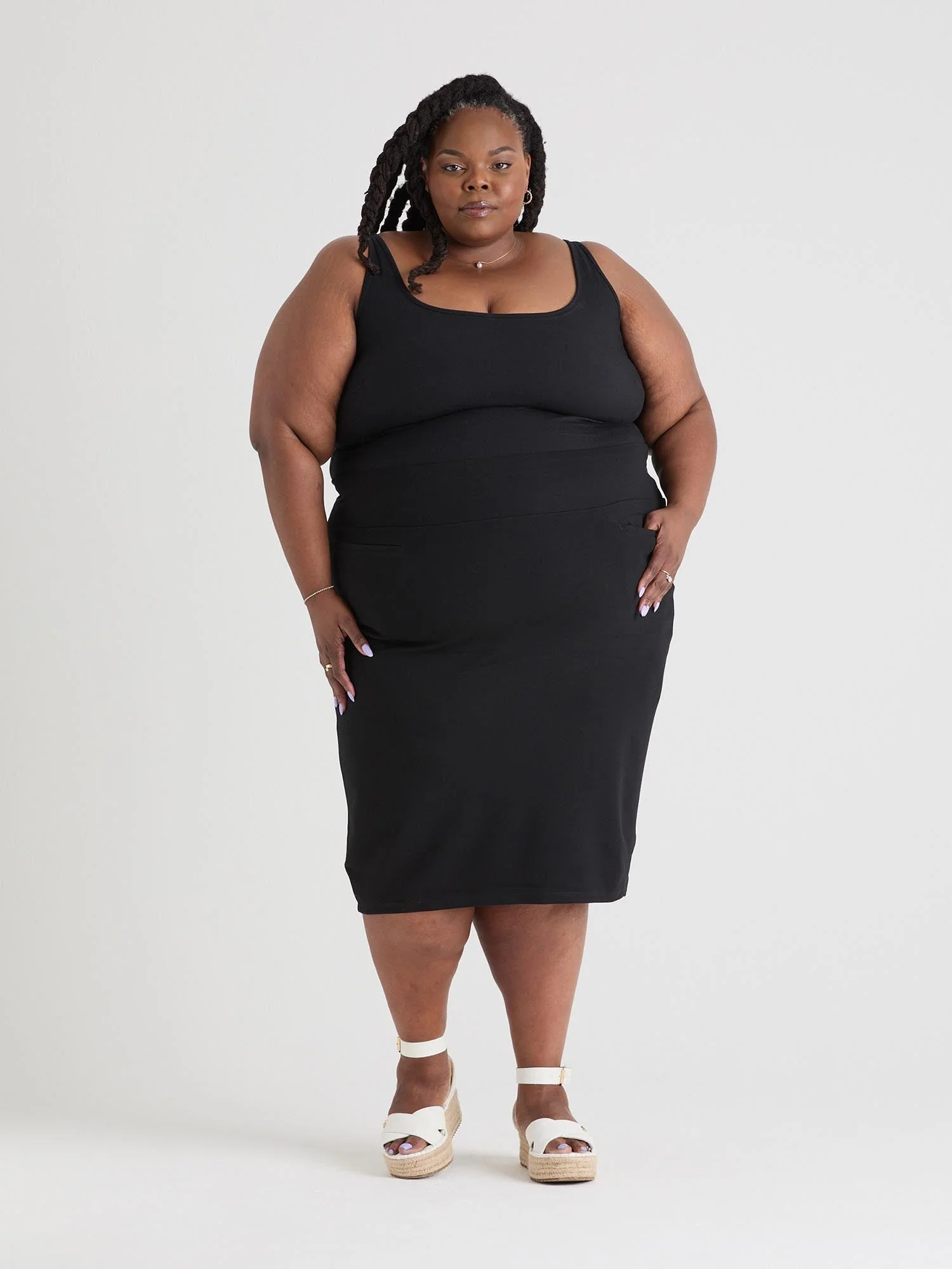 Pencil Skirt - Black (V2) - Image 3