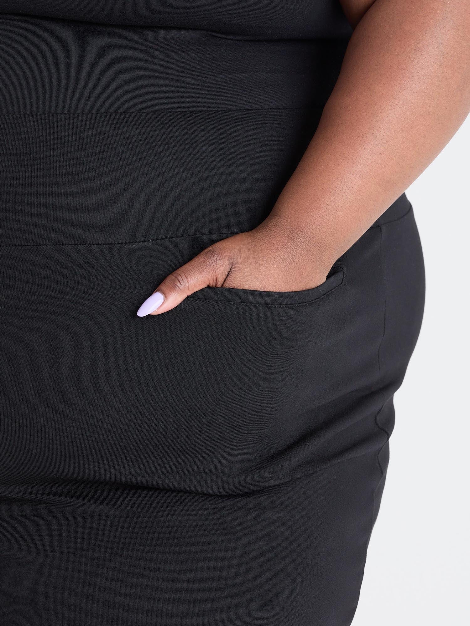 Pencil Skirt - Black (V2) - Image 4