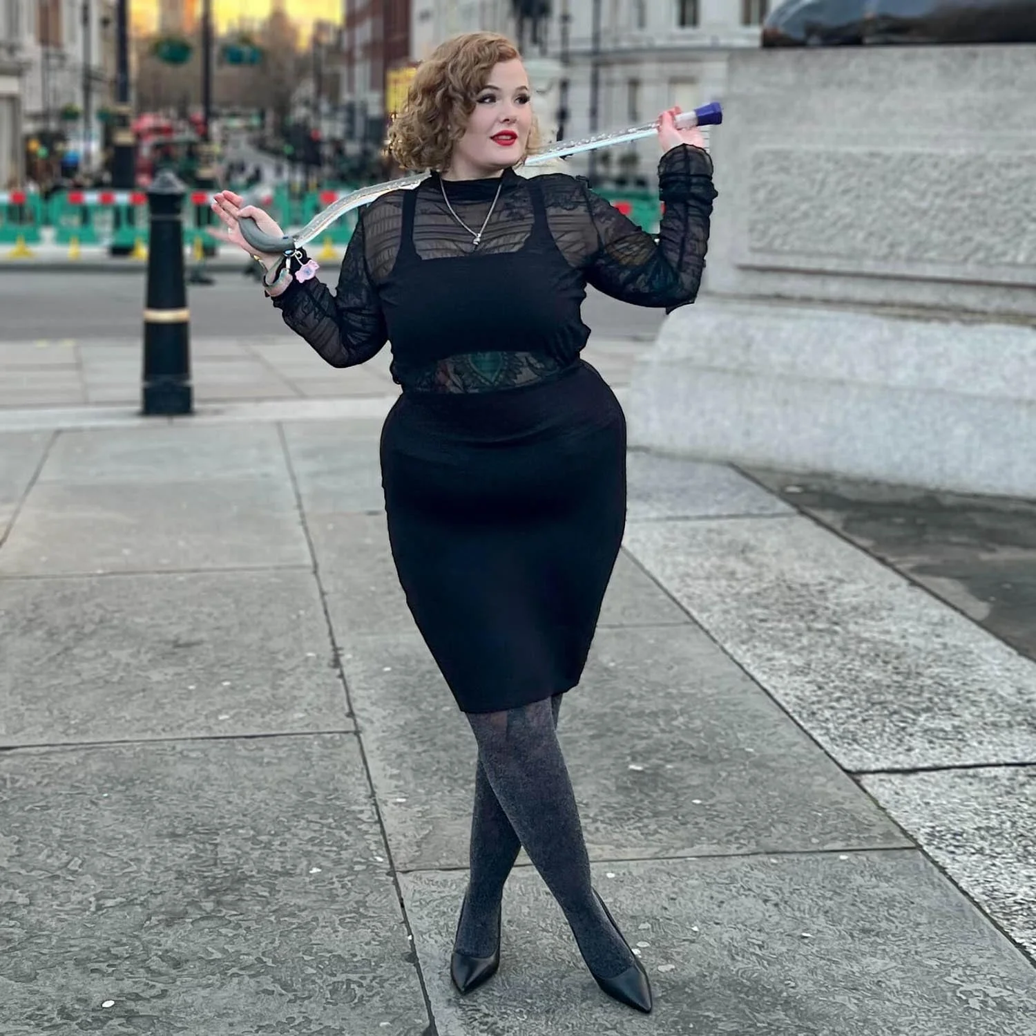 Pencil Skirt - Black (V2) - Image 8