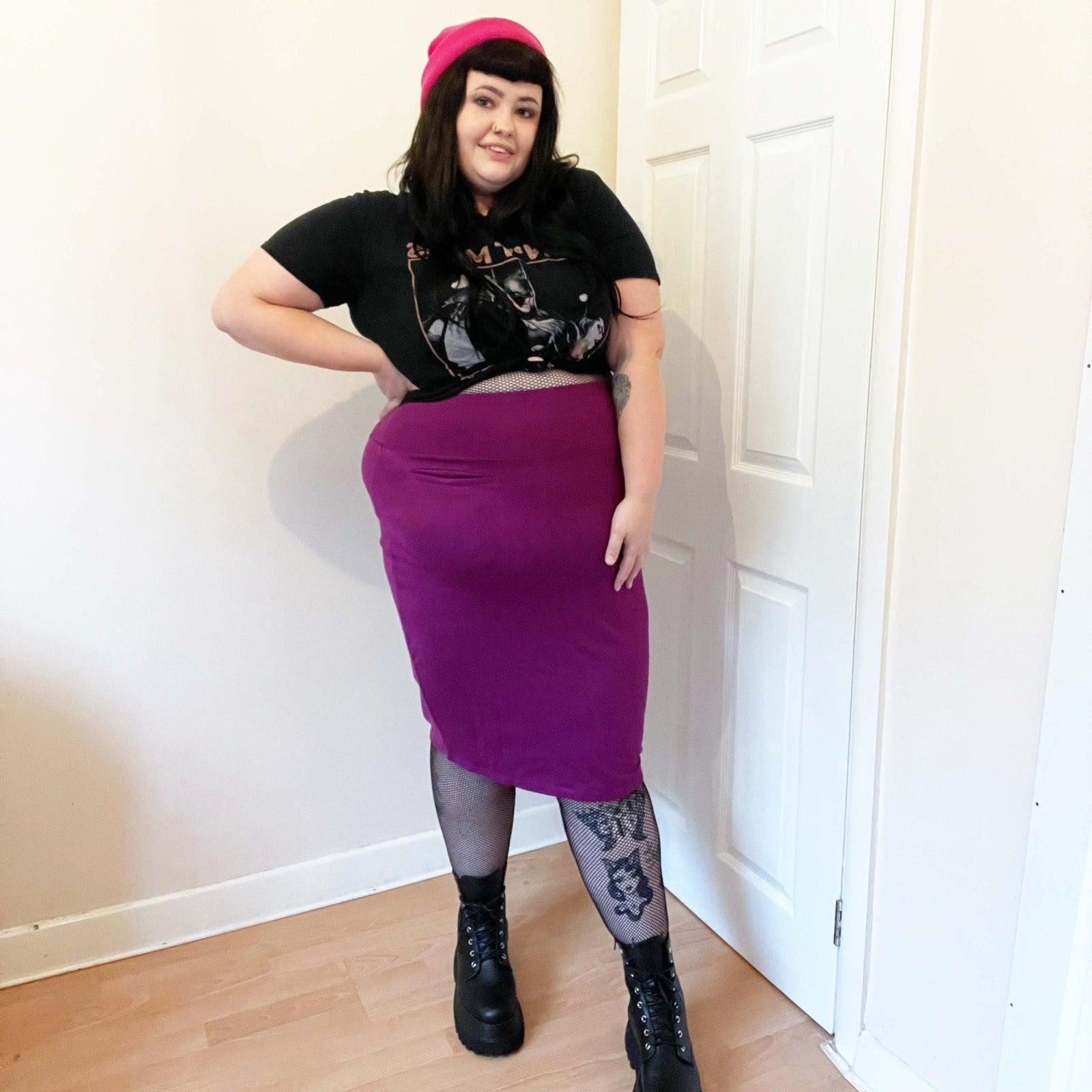 Pencil Skirt - Figgy Pudding - Image 7