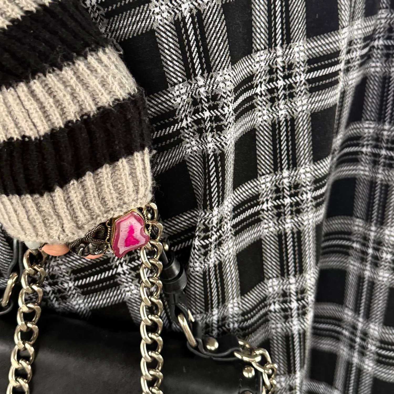 Plaid Flare Skirt - Cairn - Image 9