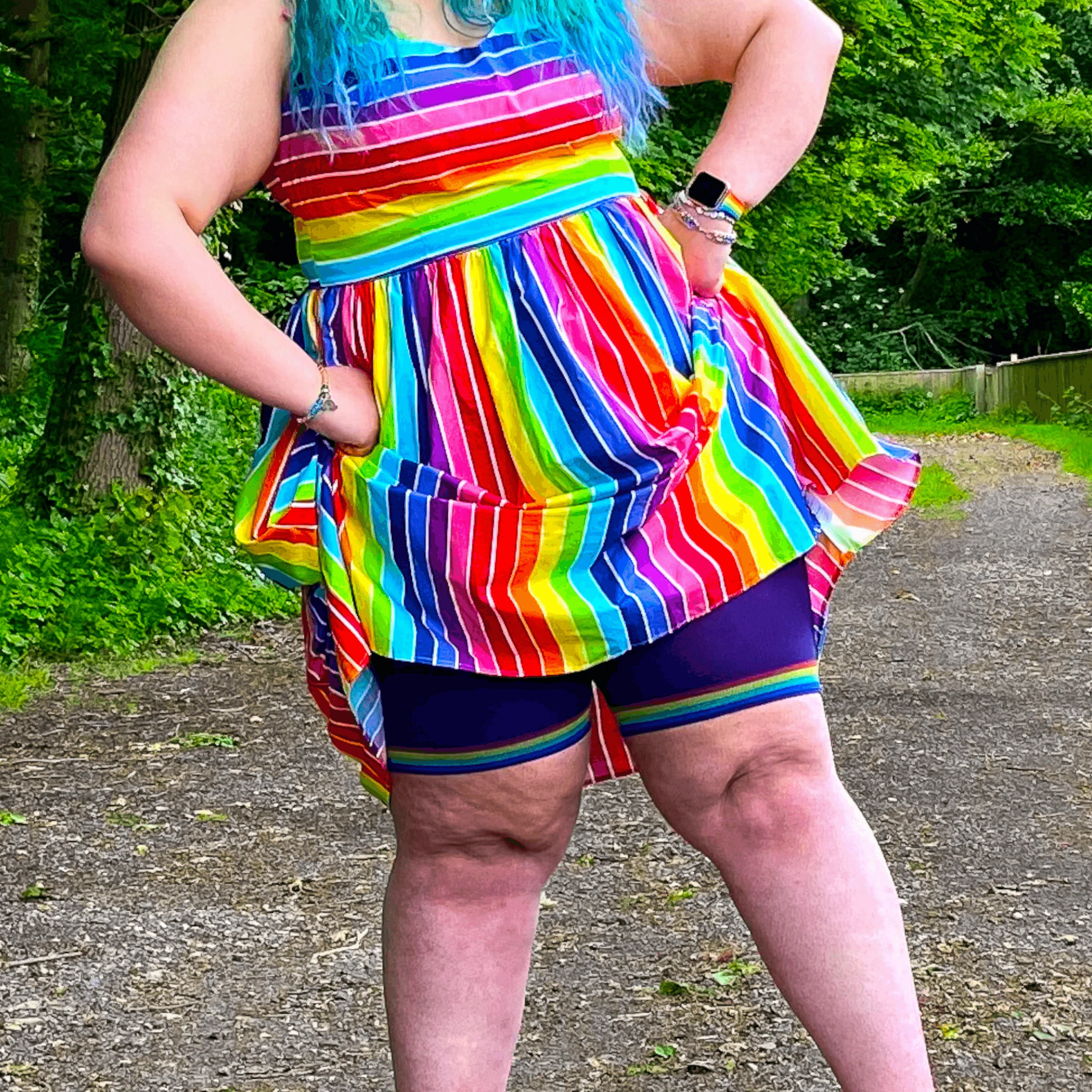 Stay Cool Chub Rub Shorts - Pride - Human Nature - Image 27