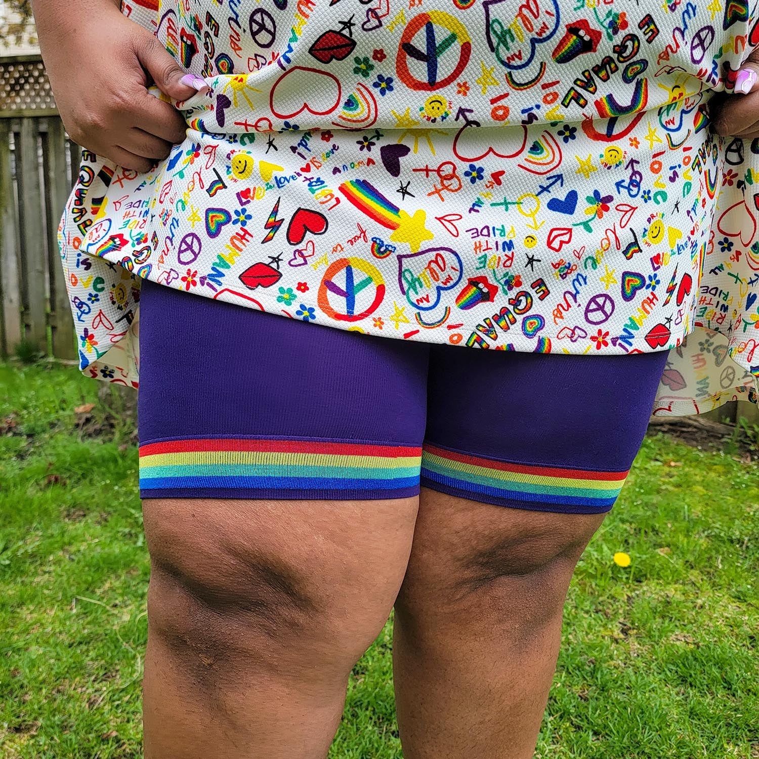 Stay Cool Chub Rub Shorts - Pride - Human Nature - Image 3