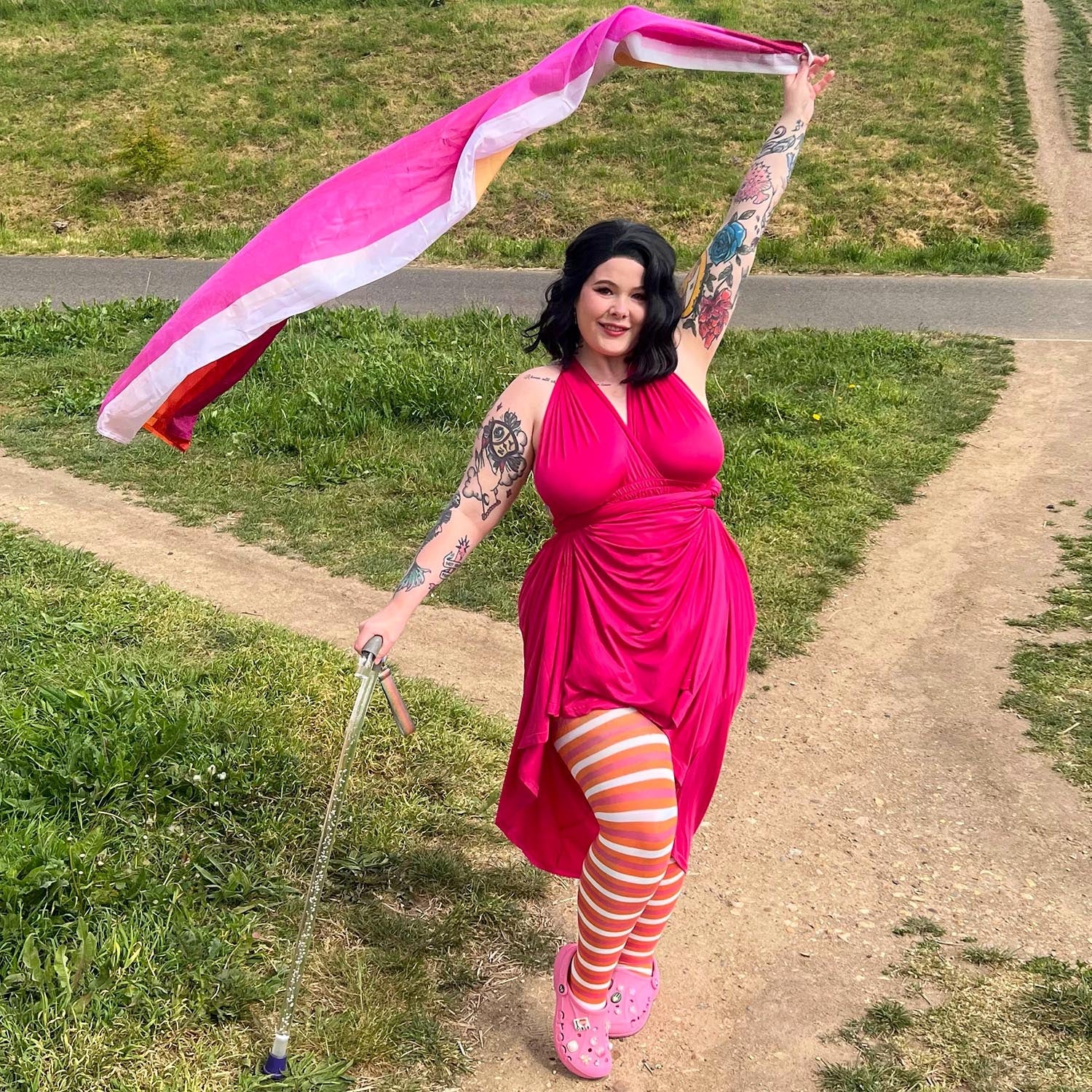 Pride Tights - Ruby - Image 11