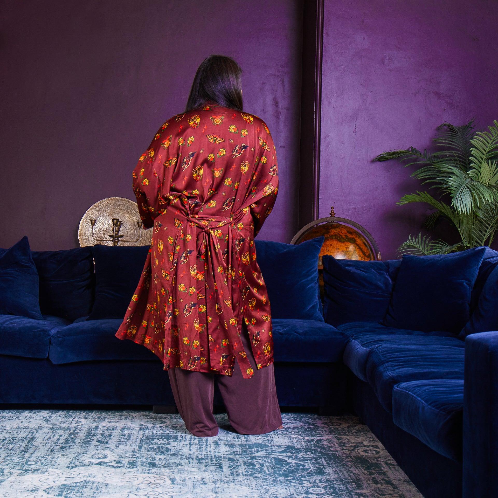 Satin Robe - Fortune - Image 4