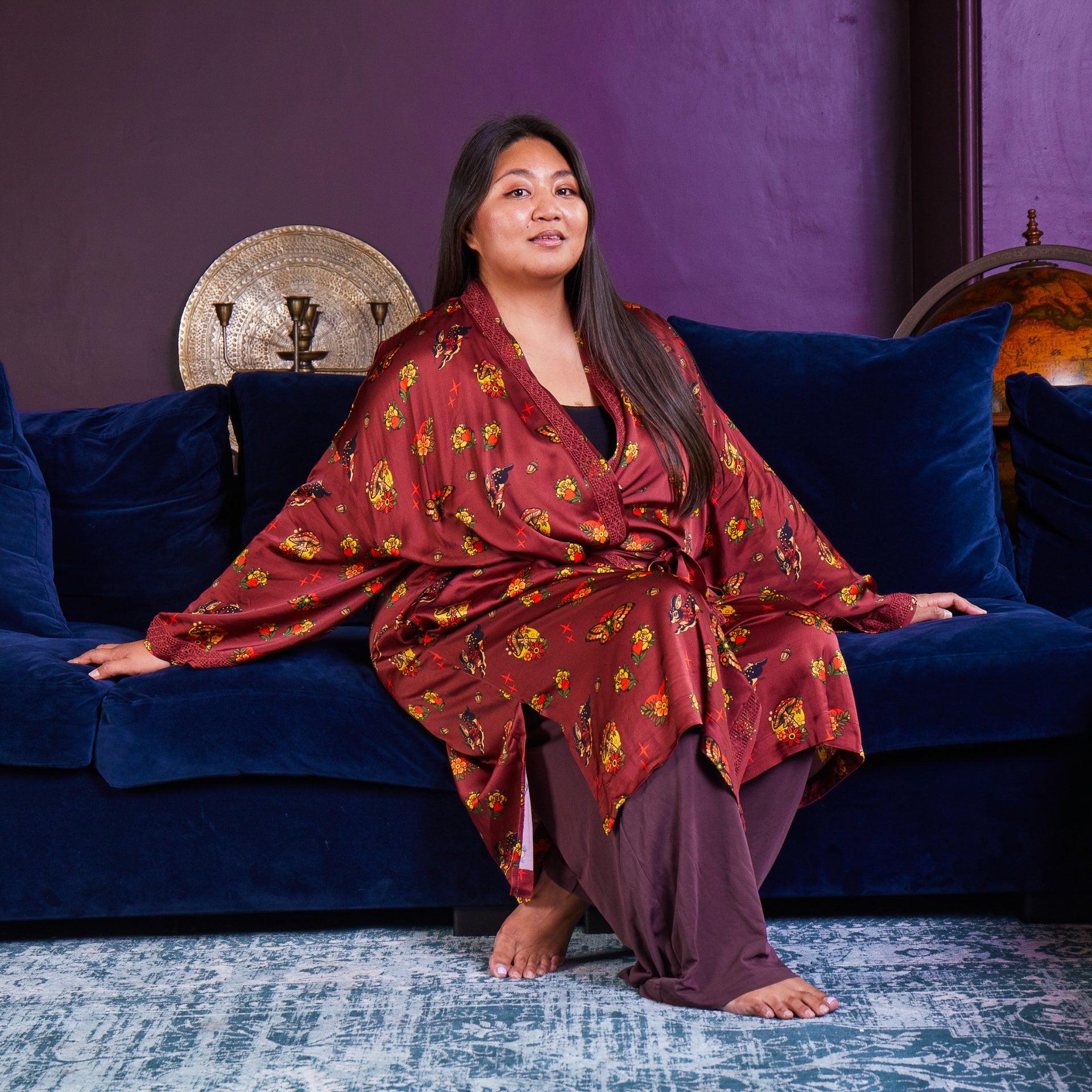 Satin Robe - Fortune - Image 7