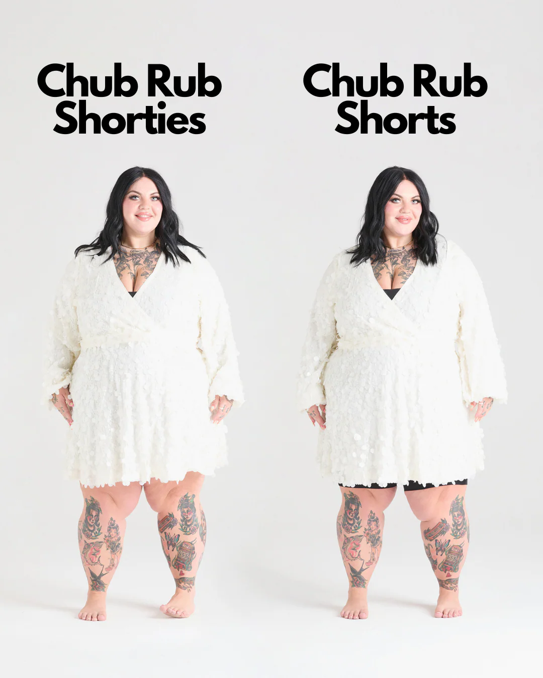 Stay Cool Chub Rub Shorts - Shorties - Black - Image 10