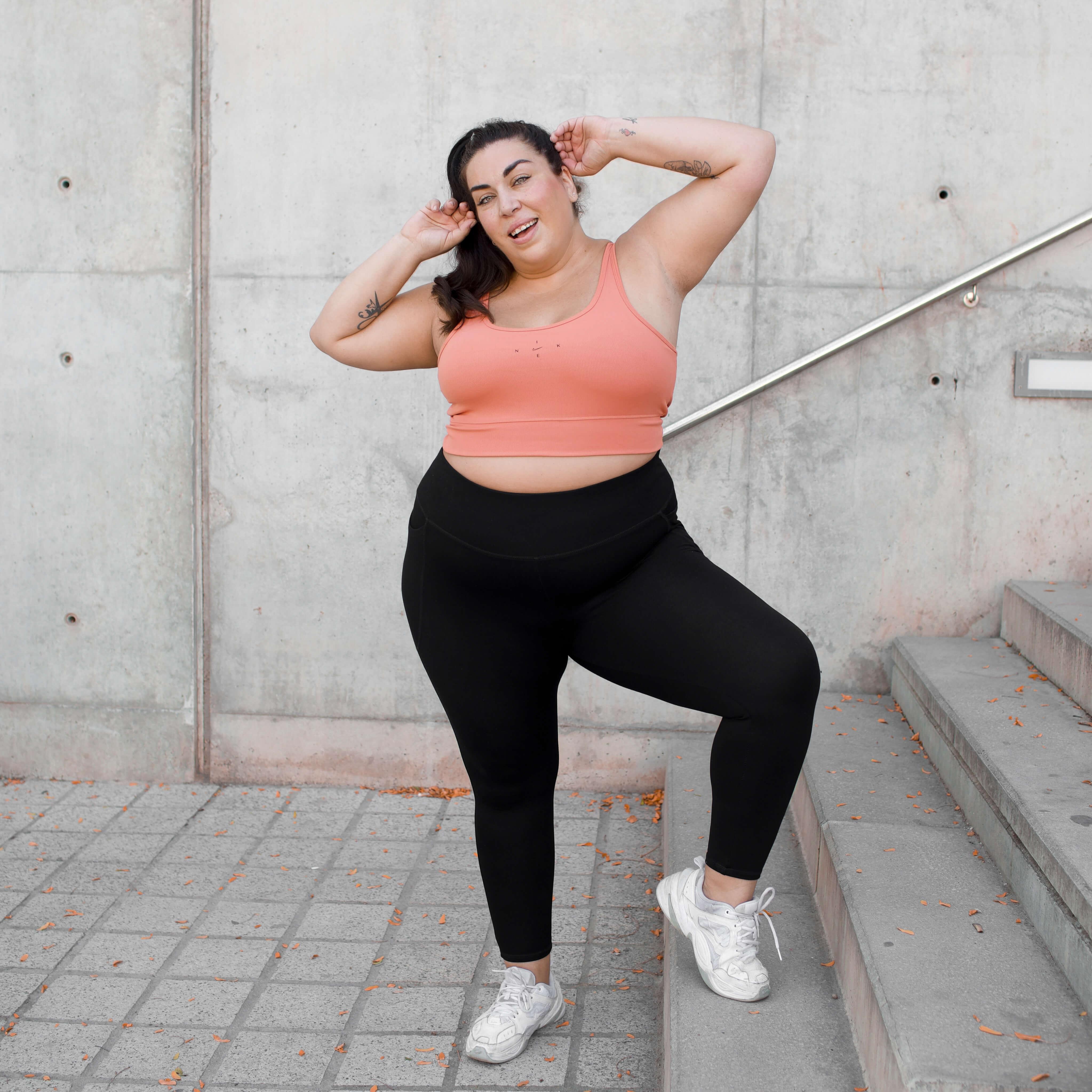 Squat Proof Short Leggings - Black - Image 6
