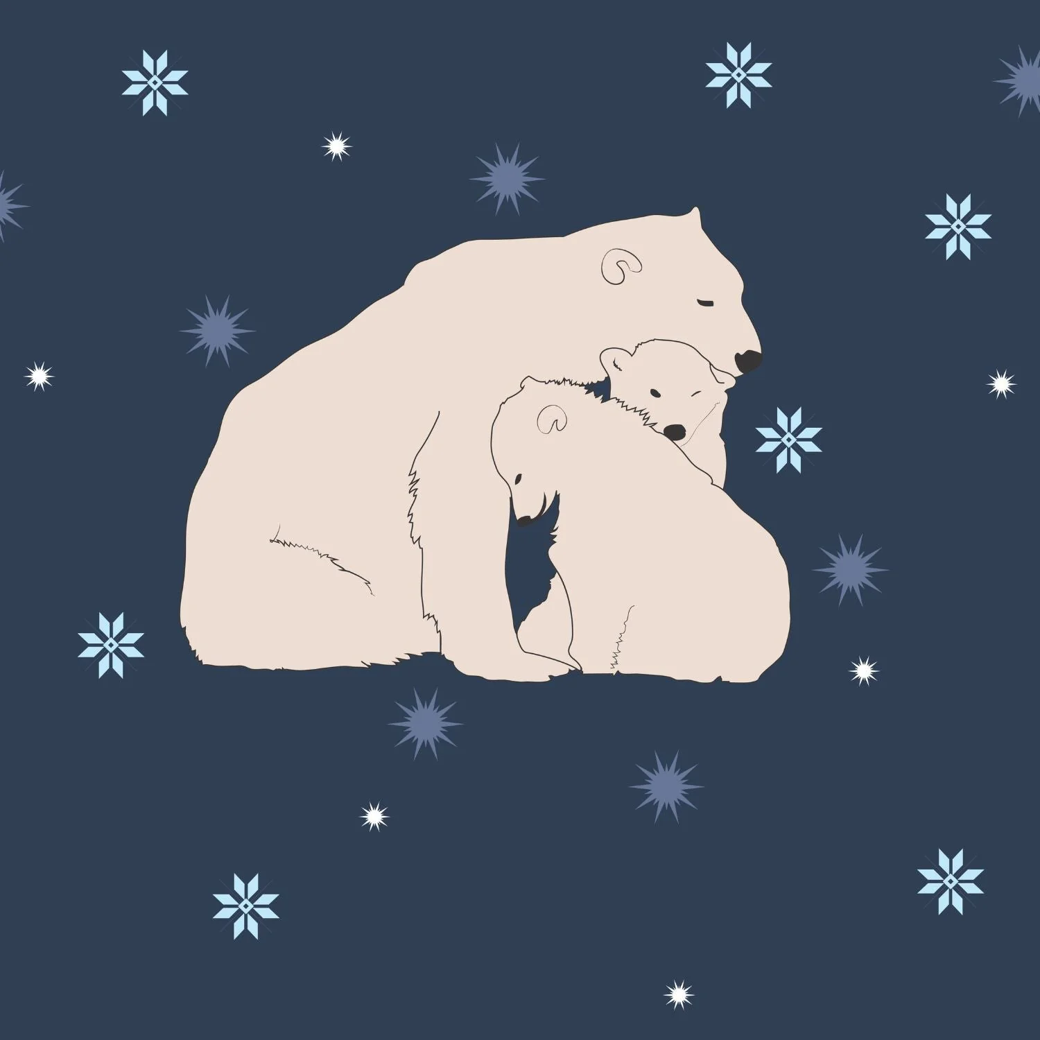Organic Cotton Short Nightdress - Polar Snuggles - Image 11
