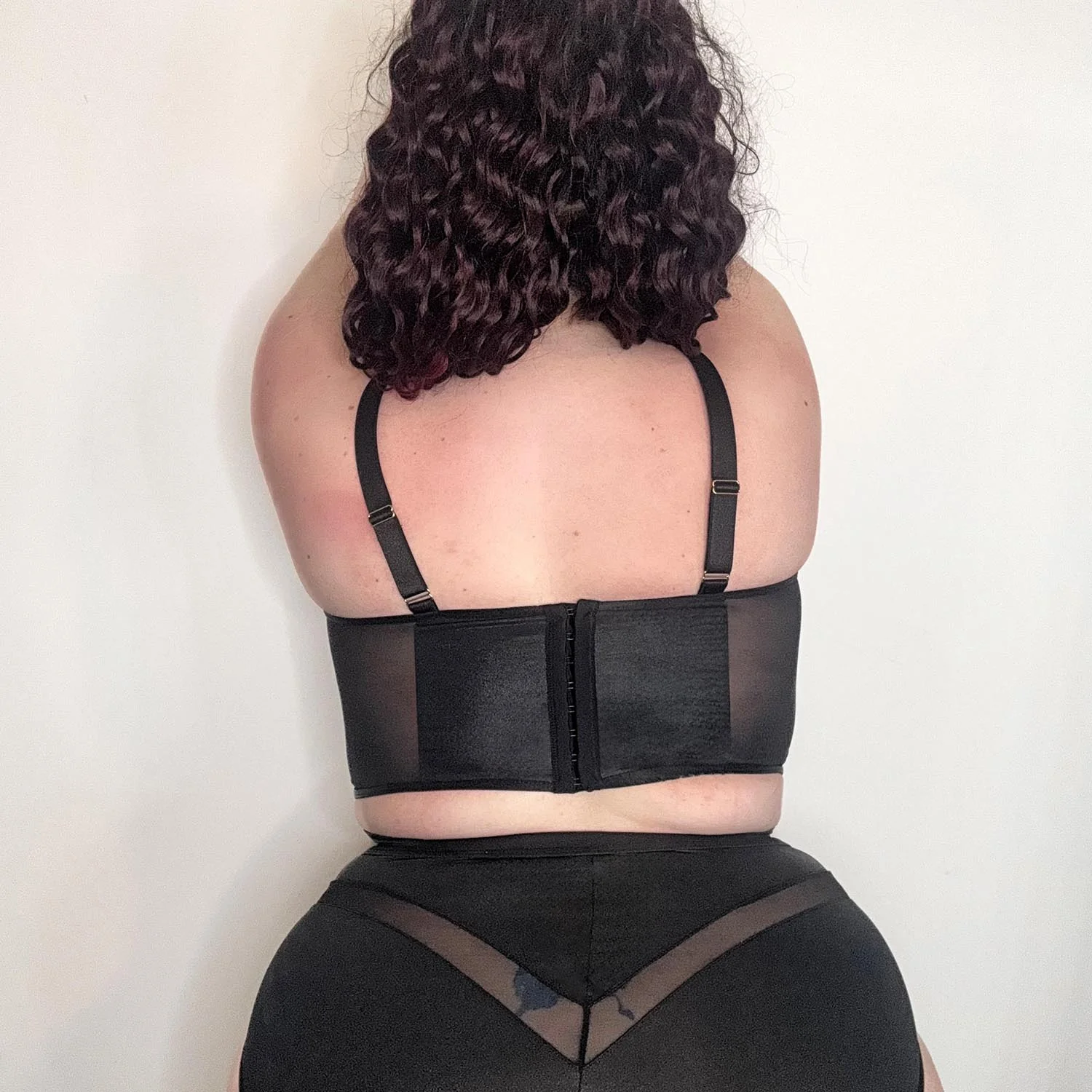 Siren Faux Leather Bustier - Image 12
