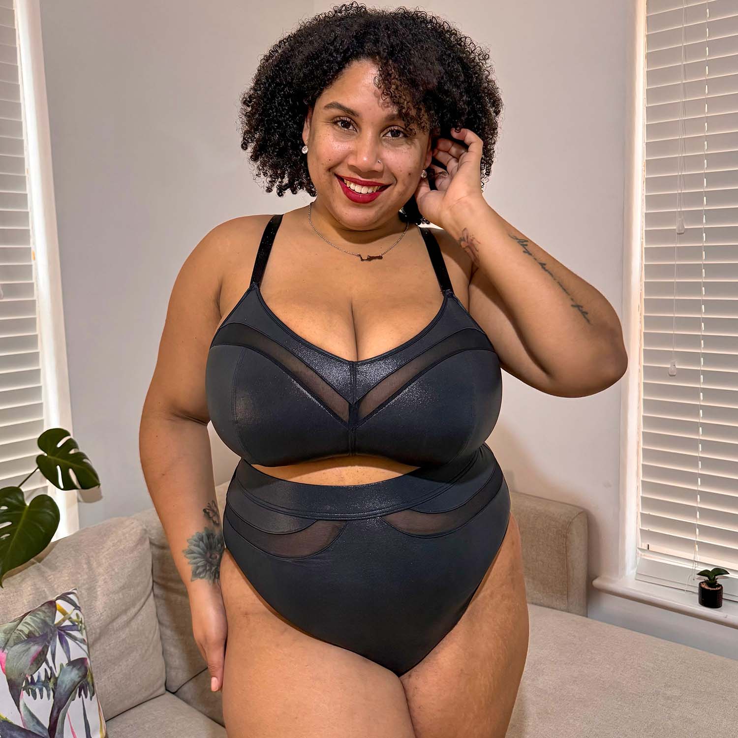 Siren Faux Leather Full Panties - Image 12