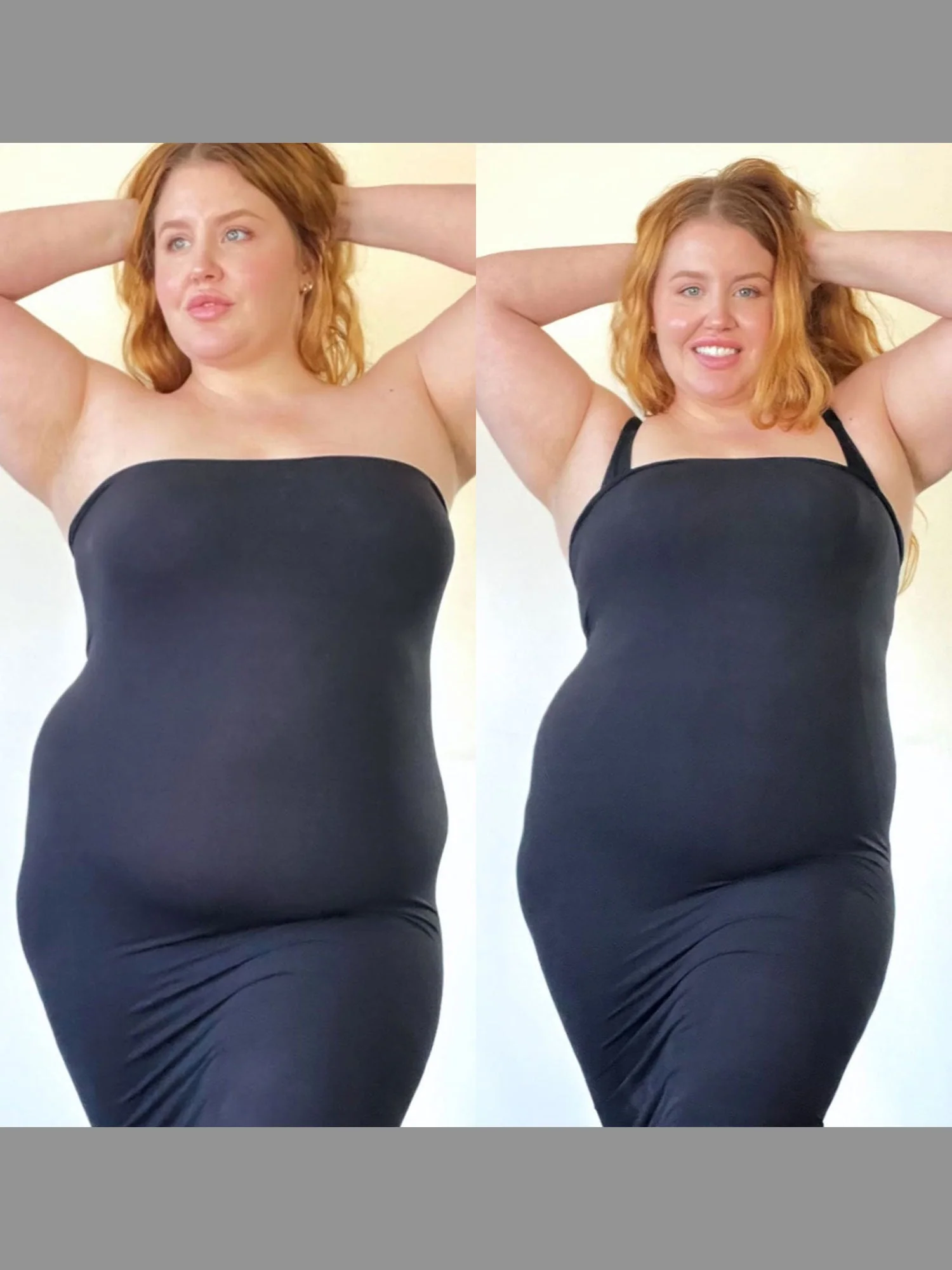 Smoothwear Open Bust Bodysuit - Black - Image 14