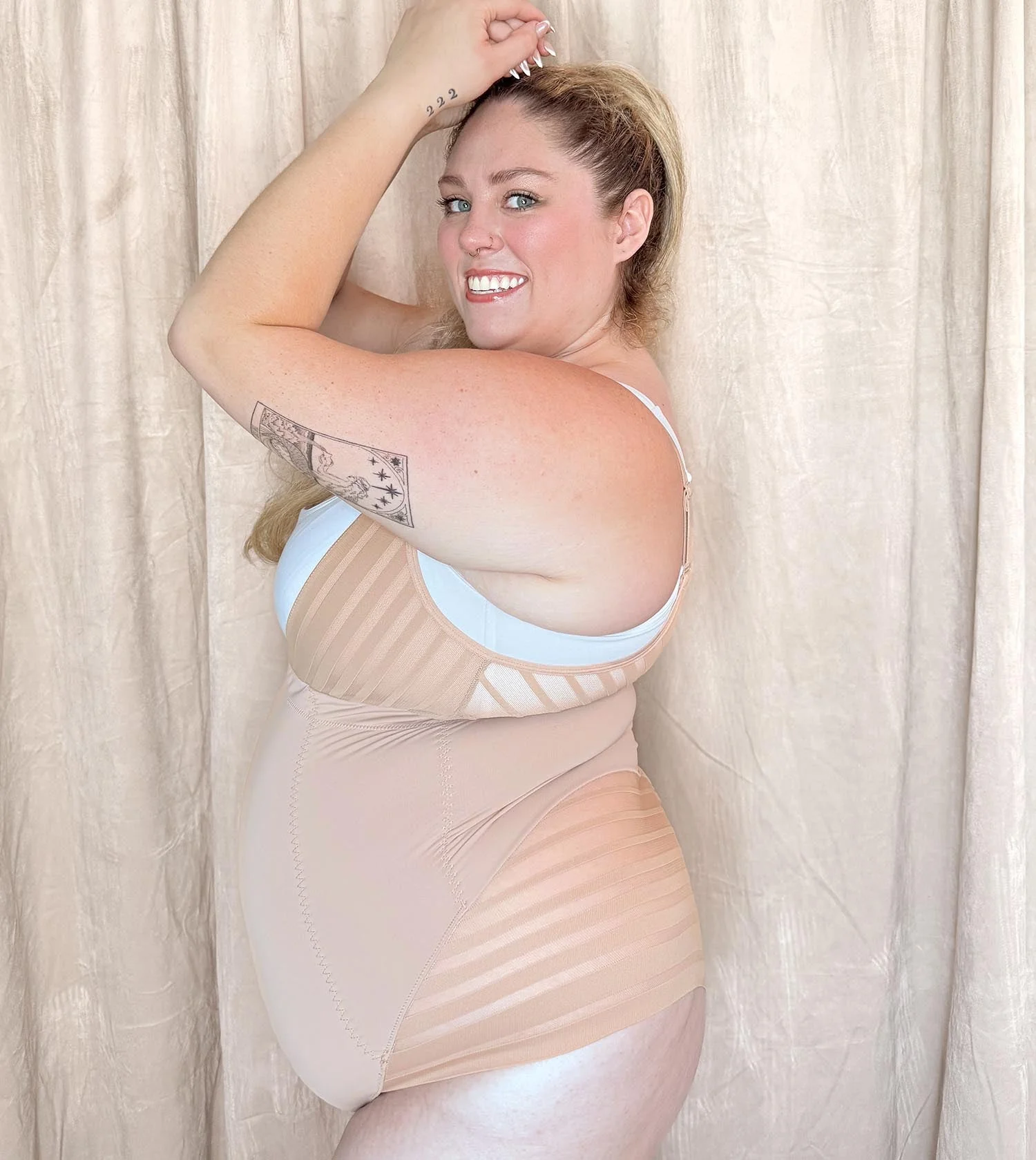 Smoothwear Open Bust Bodysuit - Blissful - Image 4