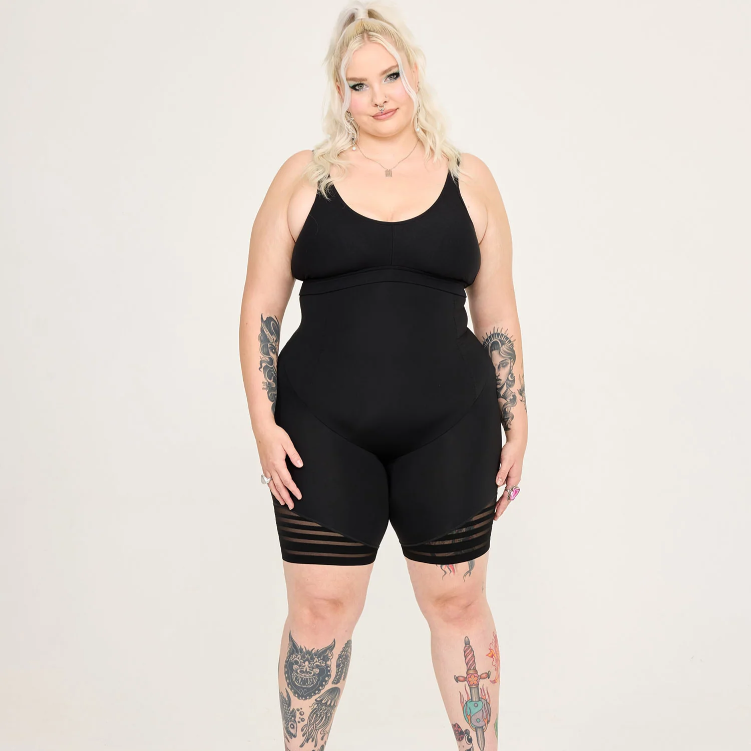 Smoothwear Super High Waist Shorts - Black - Image 5
