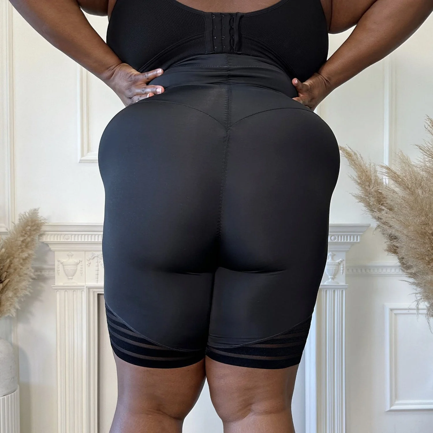 Smoothwear Super High Waist Shorts - Black - Image 9