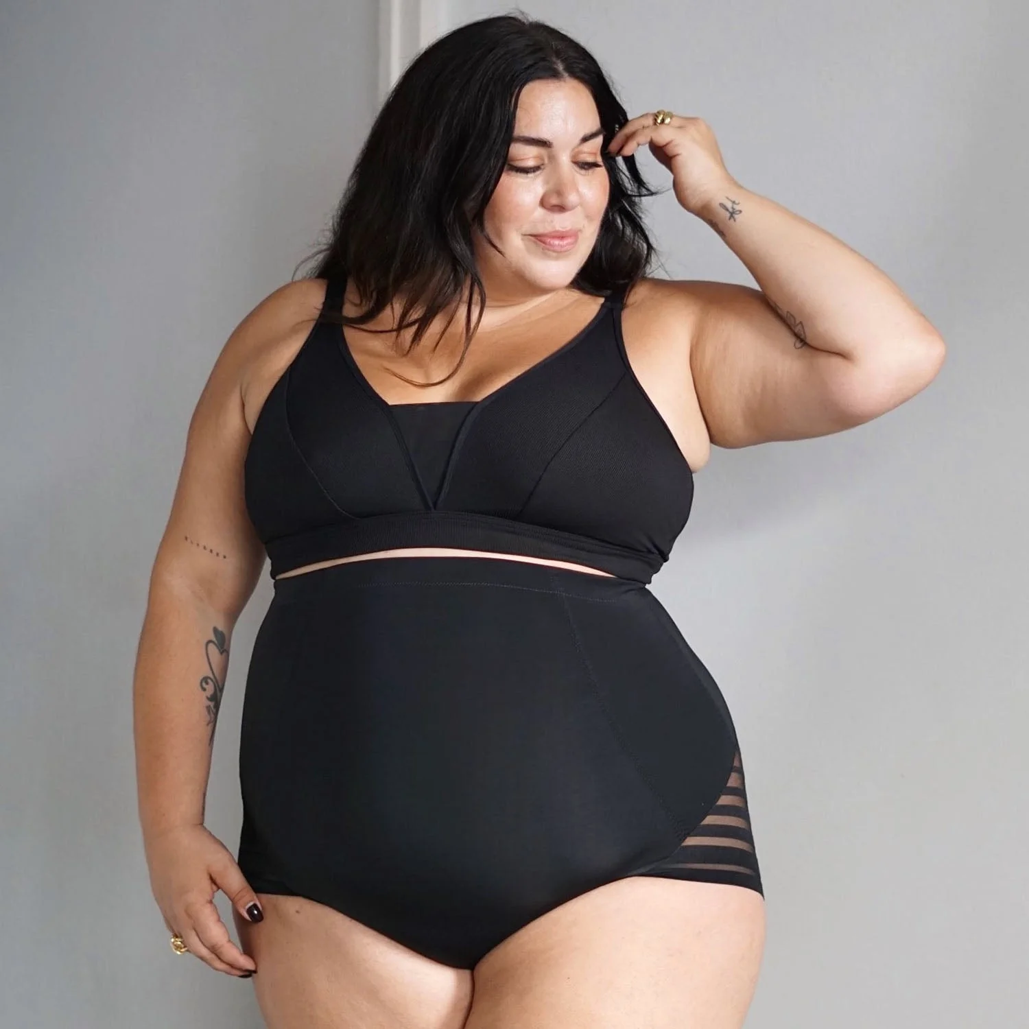 Smoothwear Super High Waist Knickers - Black - Image 2