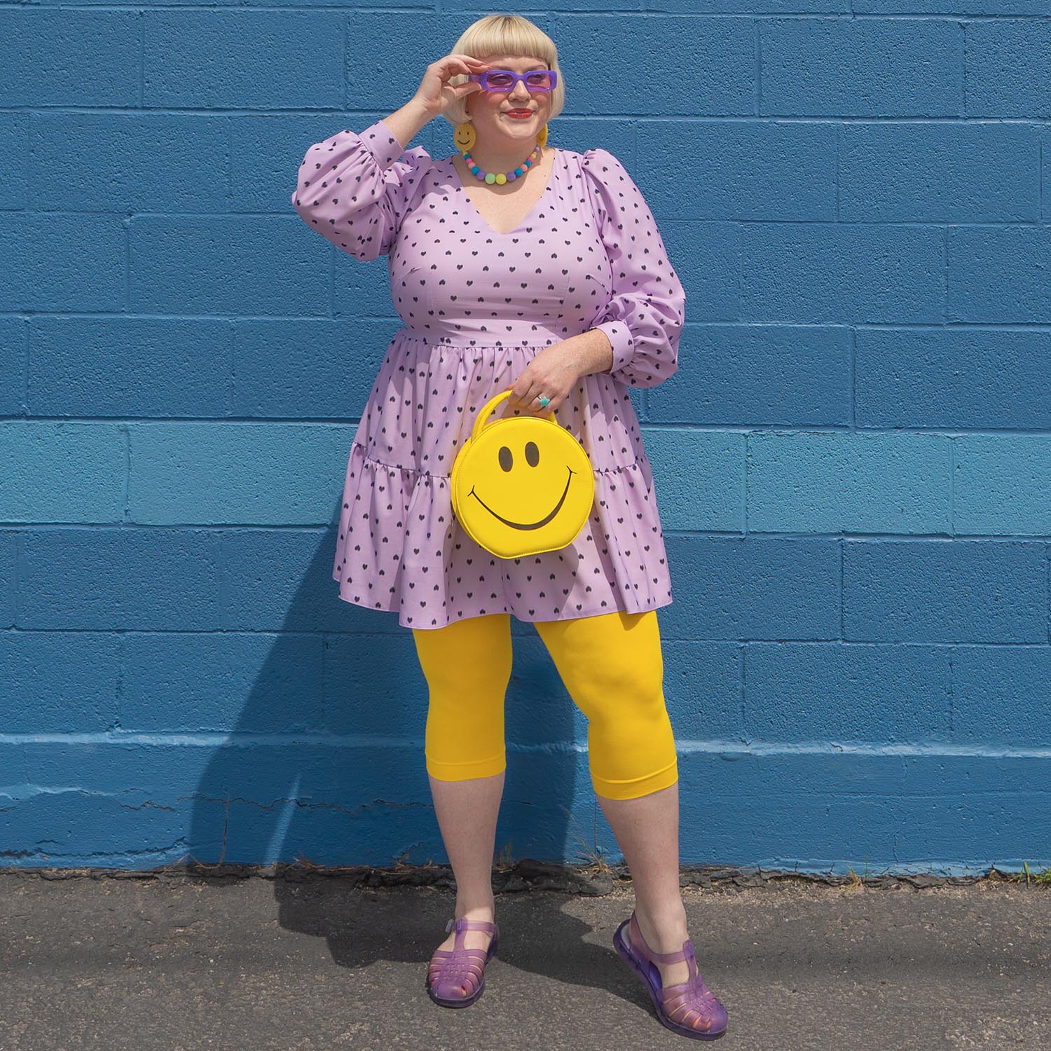 Stay Cool Capri Tights - Lemon - Image 6