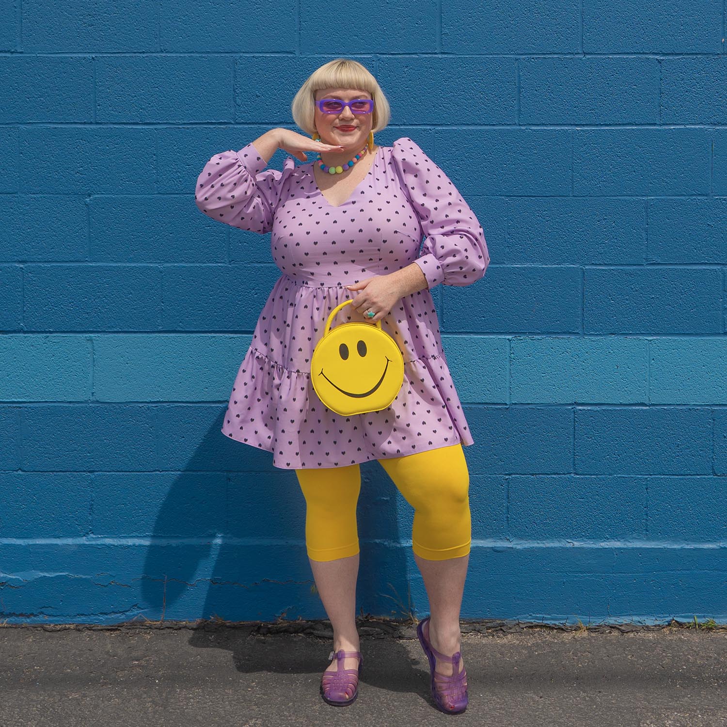 Stay Cool Capri Tights - Lemon - Image 8