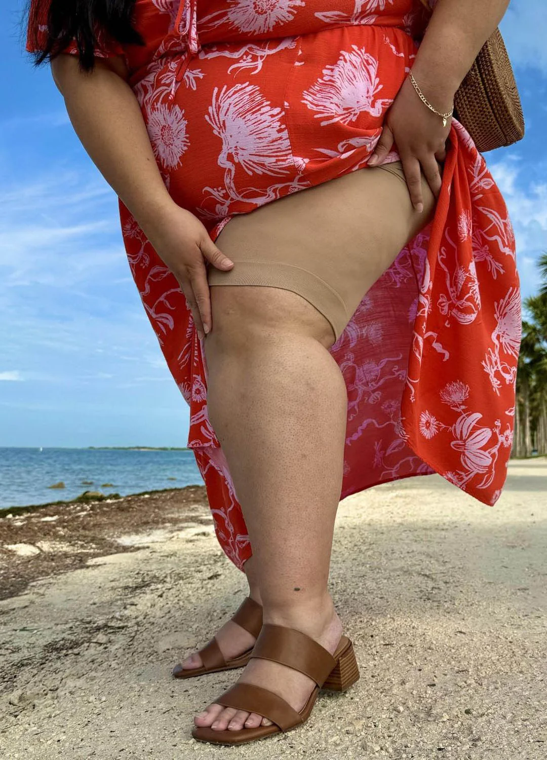 Stay Cool Chub Rub Shorts - Builders Tea - Image 15