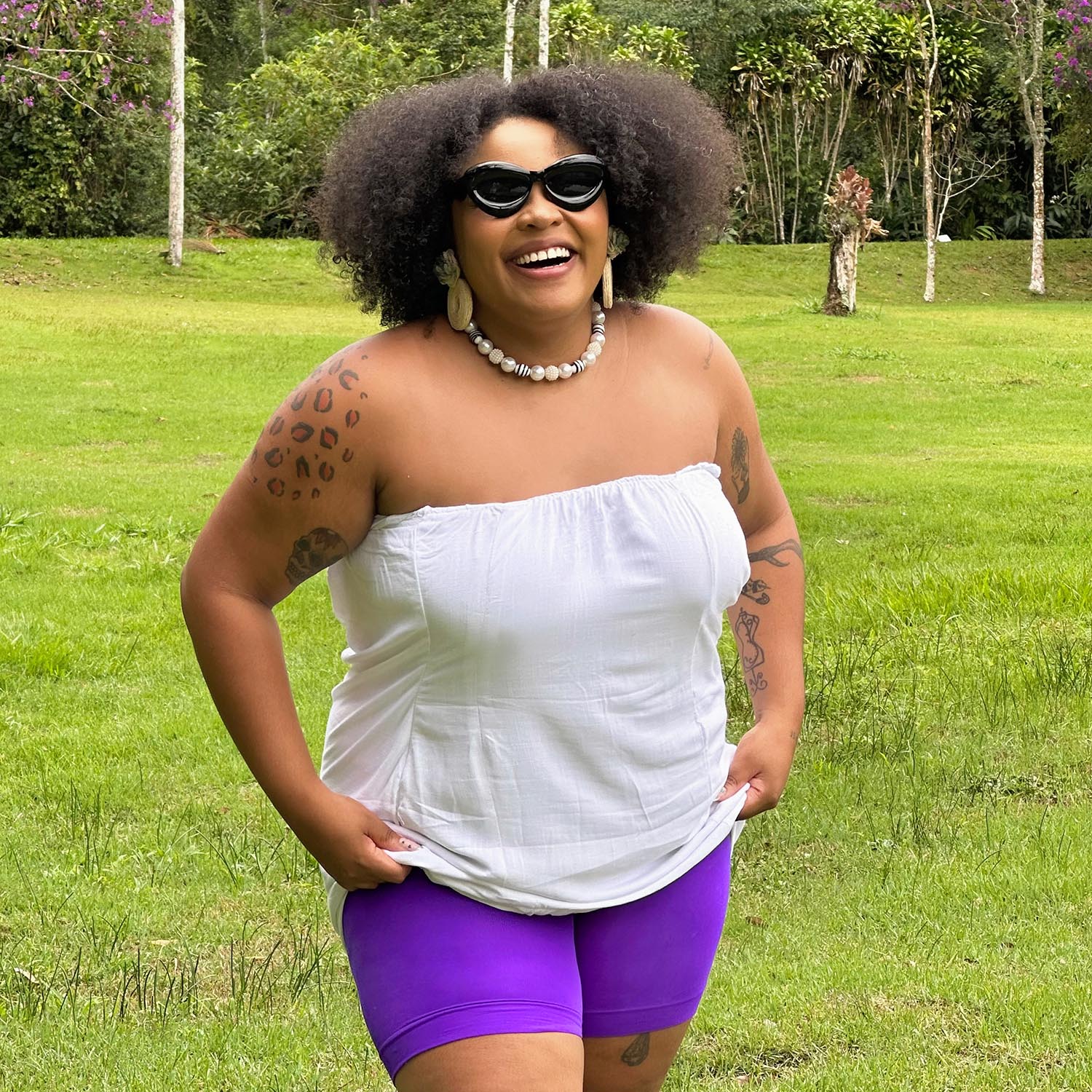 Stay Cool Chub Rub Shorts - Enchanted - Image 5