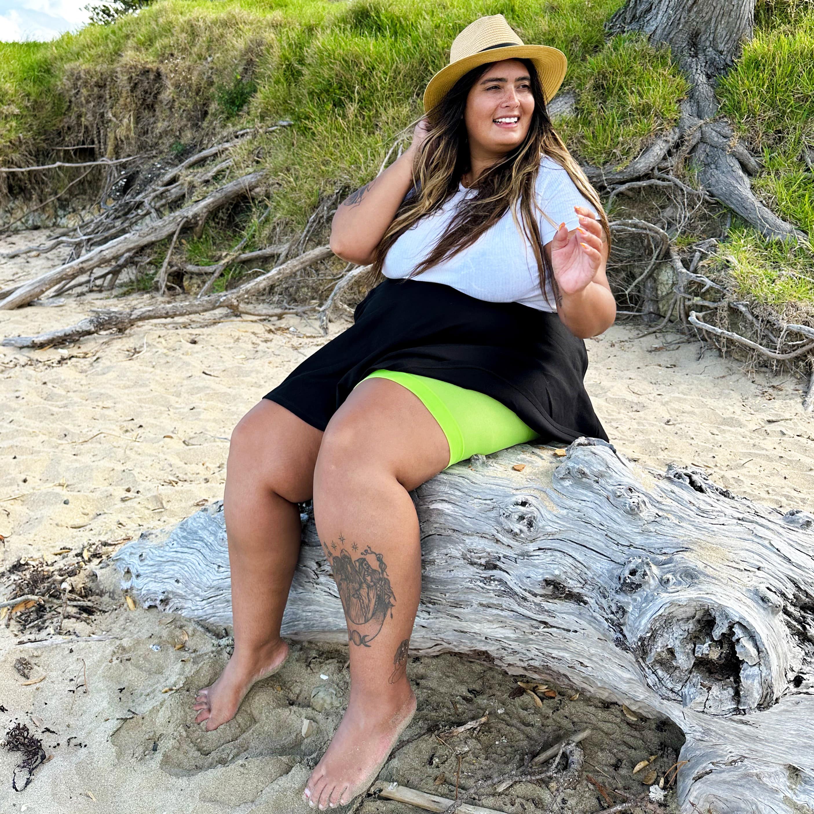 Stay Cool Chub Rub Shorts - Kiwi - Image 3