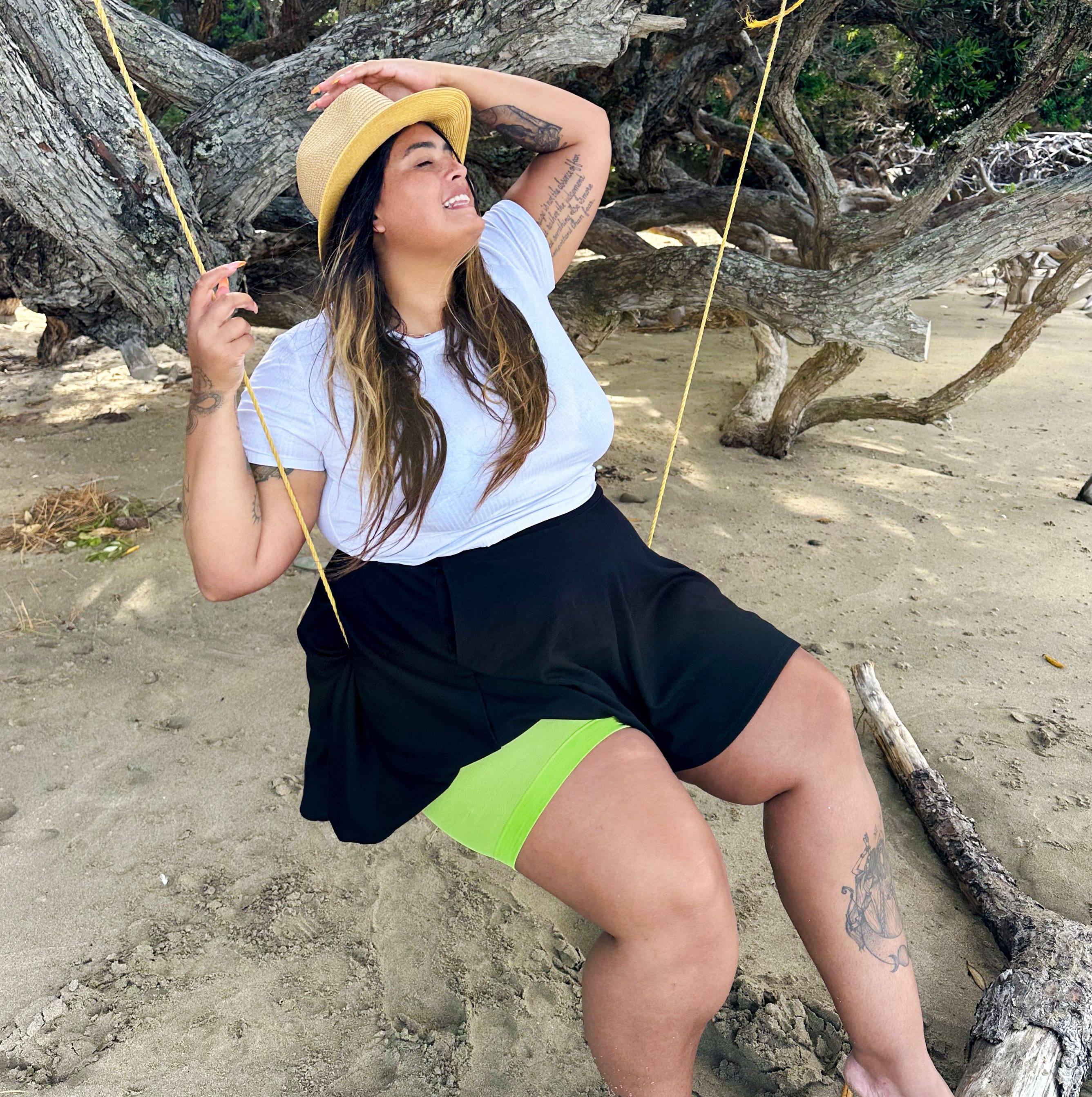 Stay Cool Chub Rub Shorts - Kiwi - Image 7