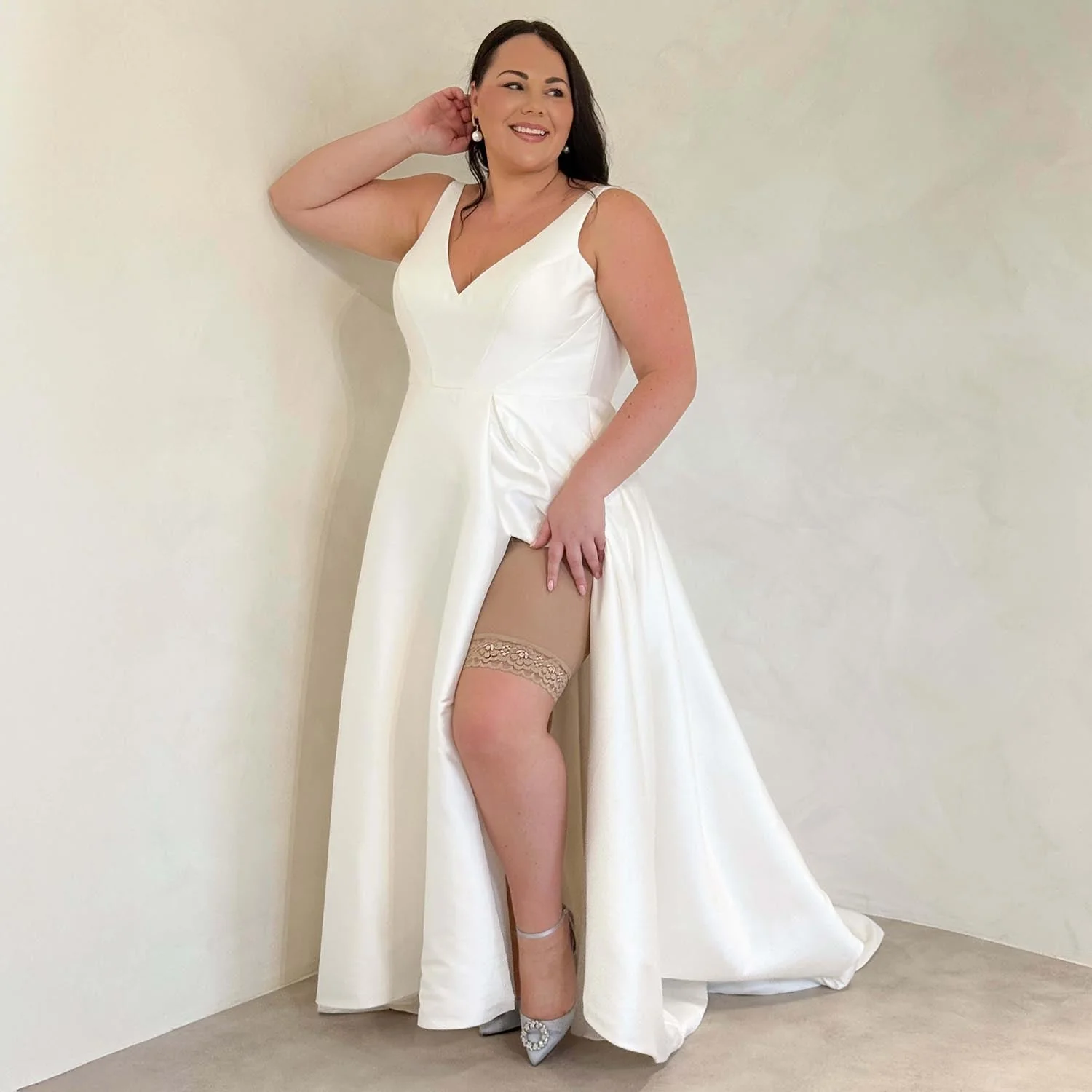 Lace Stay Cool Chub Rub Shorts - Blissful - Image 4